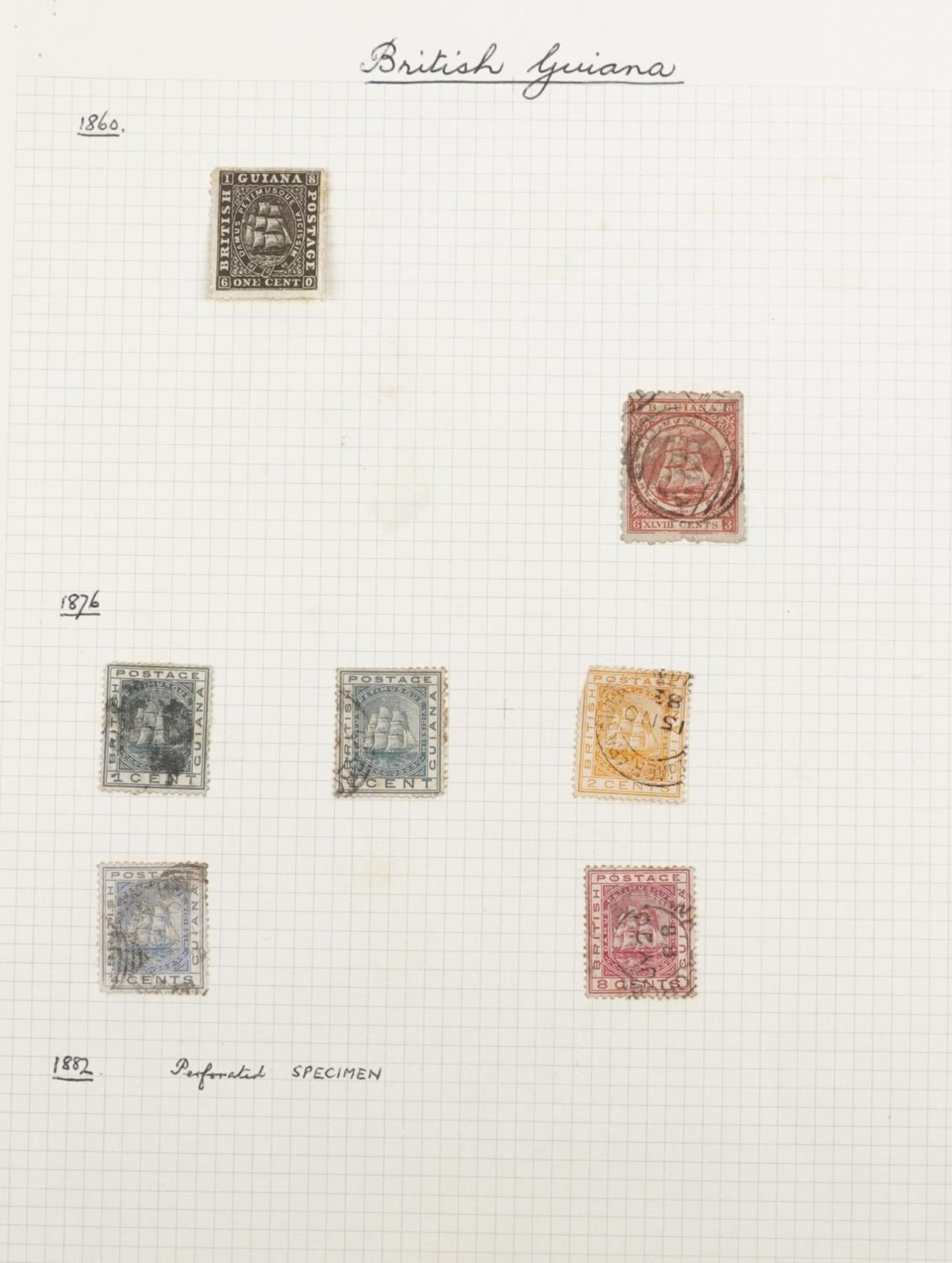 Extensive collection of antique and later world stamps and postal history, predominantly arranged on - Image 10 of 10