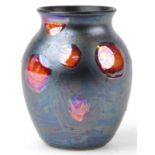 Poole metallic galaxy classic vase, 25cm high