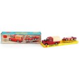 Vintage Corgi Toys diecast Land-Rover with Ferrari racing car on trailer gift set with box, no 17