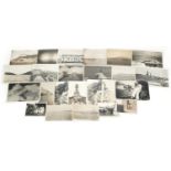 Naval interest real photographic postcards including C Company 2nd Battalion, HMS Revenge and