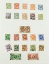 Victorian and later British stamps arranged in five albums including Seahorses and Silver Jubilee