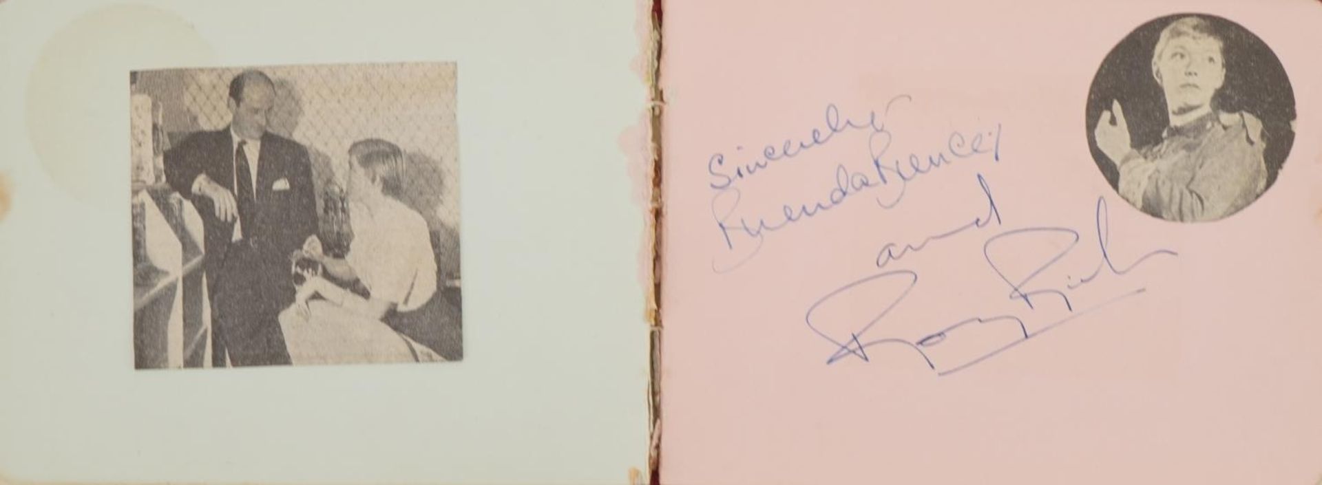 Two early 20th century autograph albums housing various autographs - Image 9 of 13