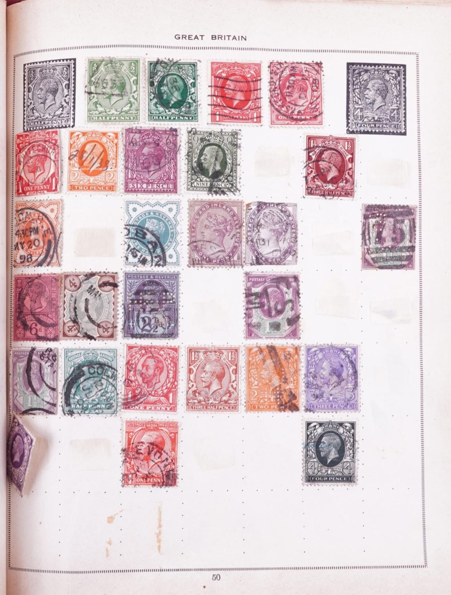 Collection of 19th century and later stamps arranged seven stock books and albums including China, - Image 22 of 25