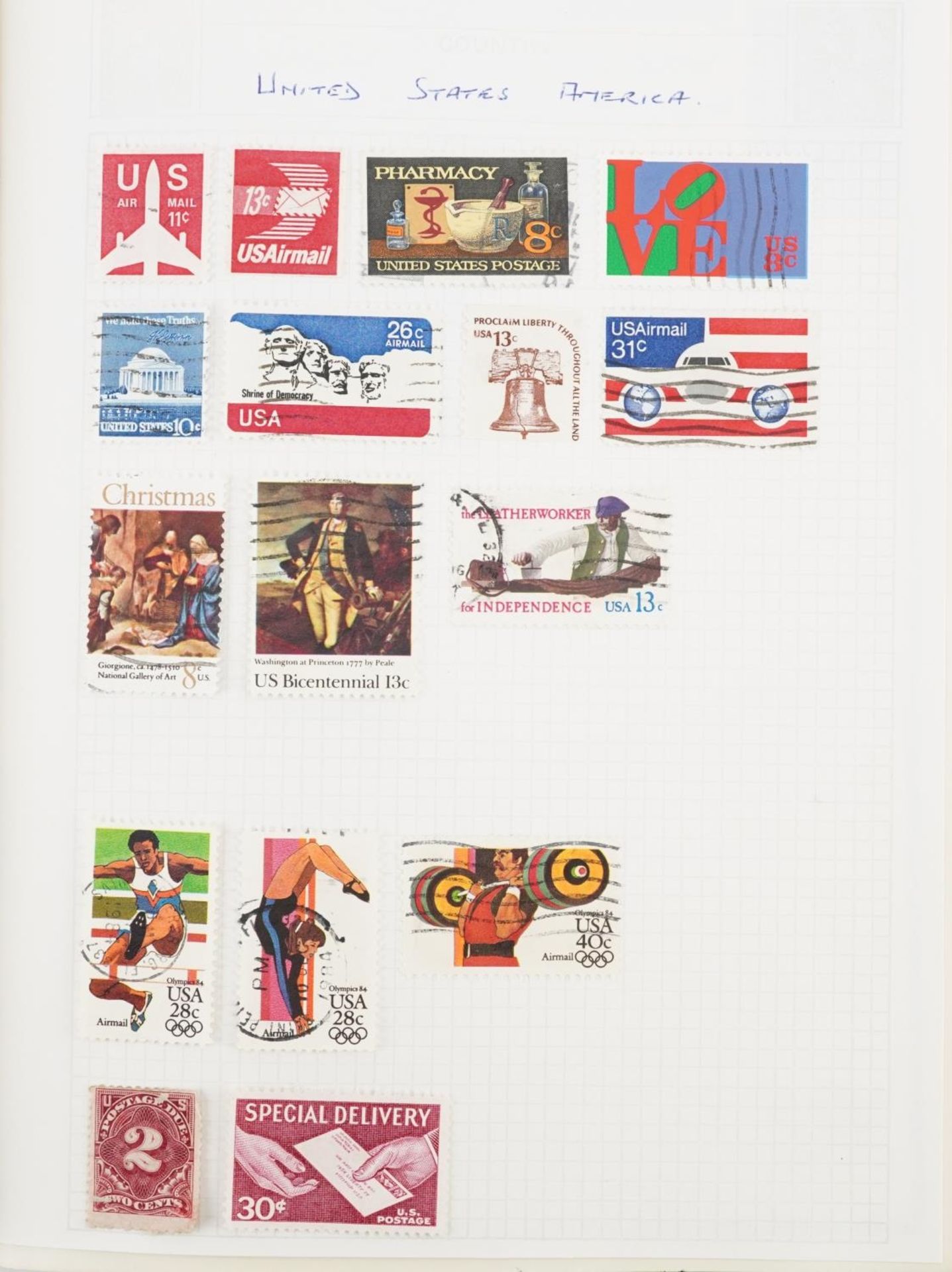 Collection of 19th century and later world stamps arranged in seven stock books and albums including - Image 34 of 39