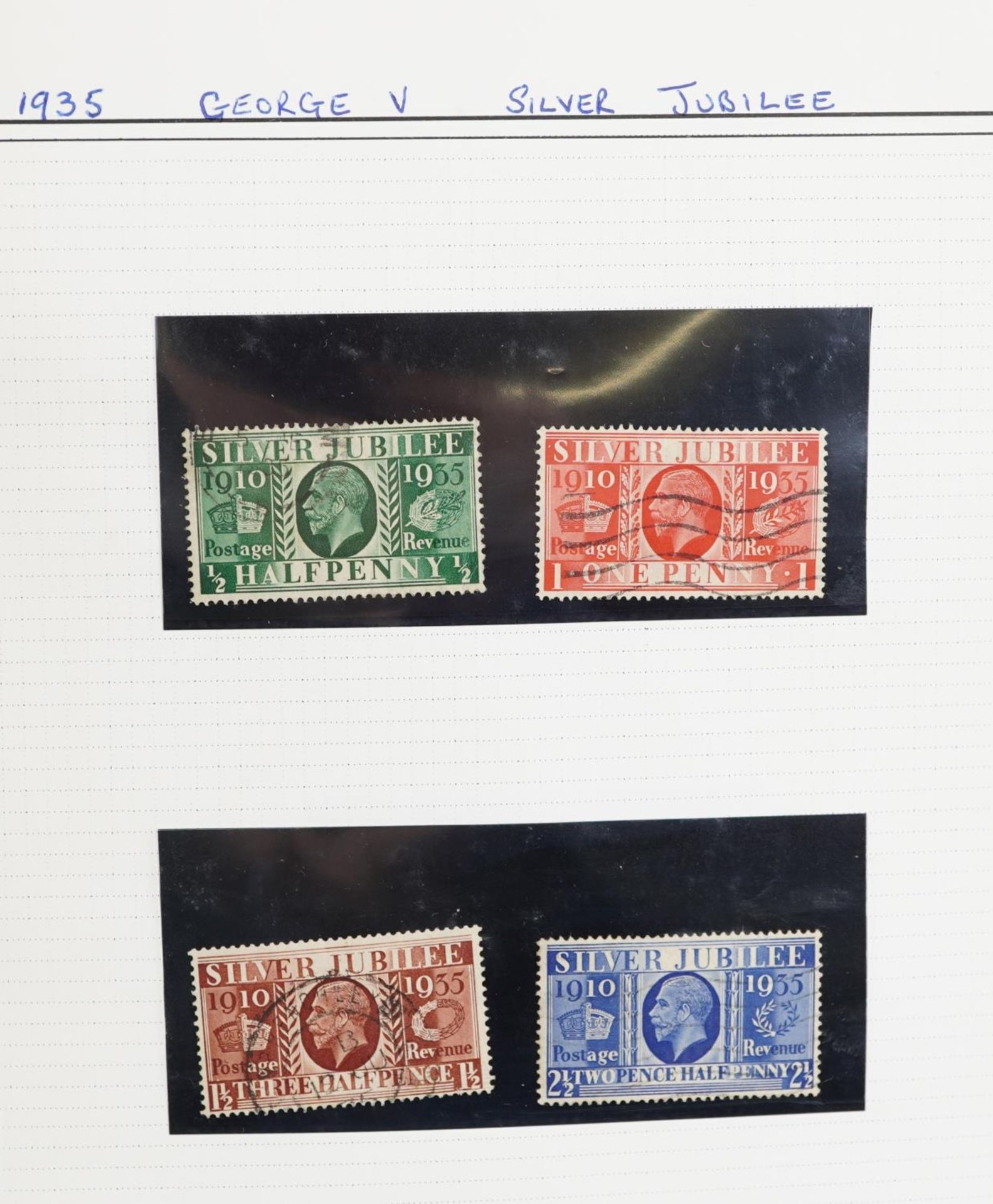 The Facile Philatelic album by Stanley Gibbons housing various Victorian and later stamps - Bild 13 aus 15