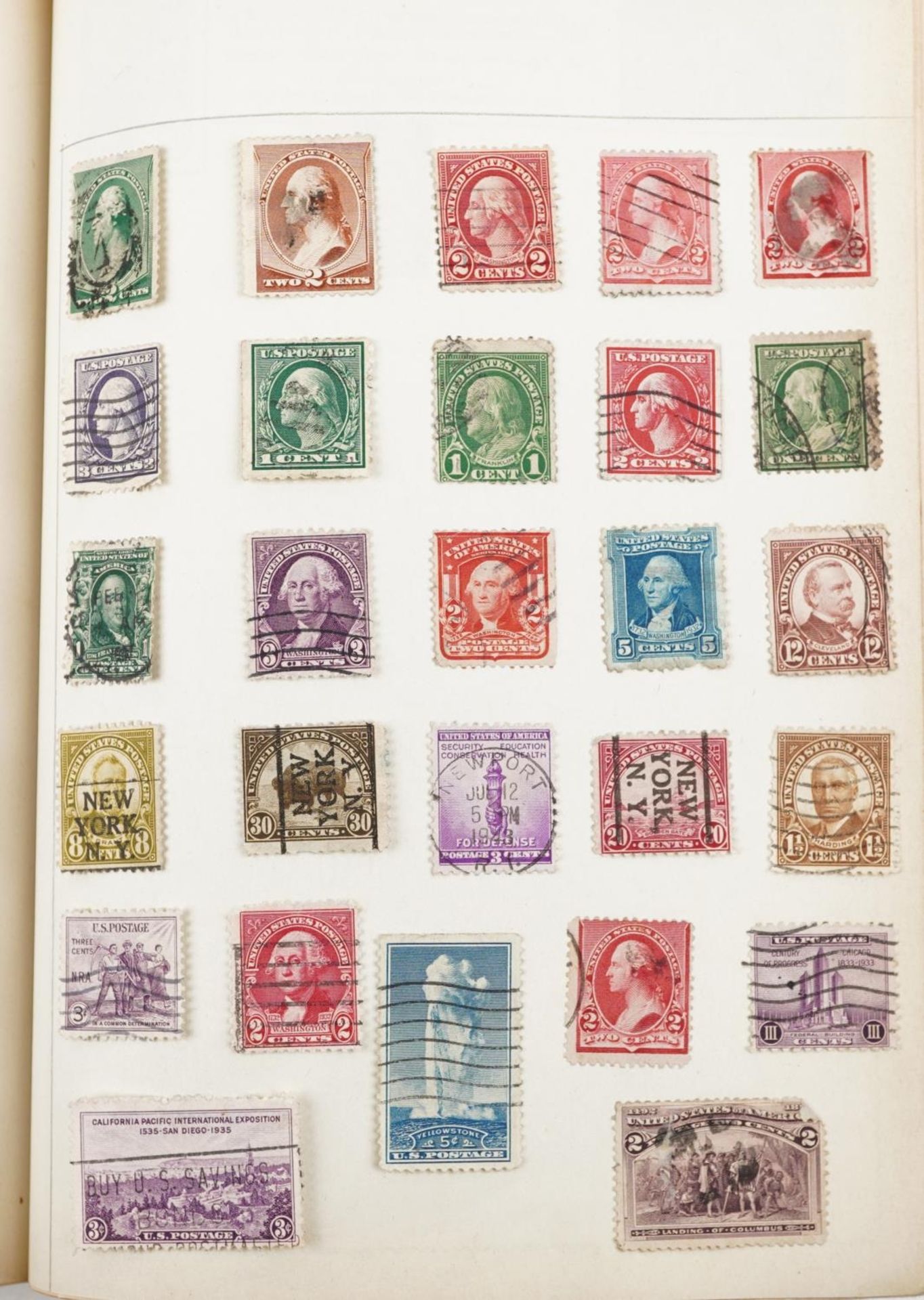 Collection of 19th century and later world stamps arranged in seven stock books and albums including - Image 28 of 29