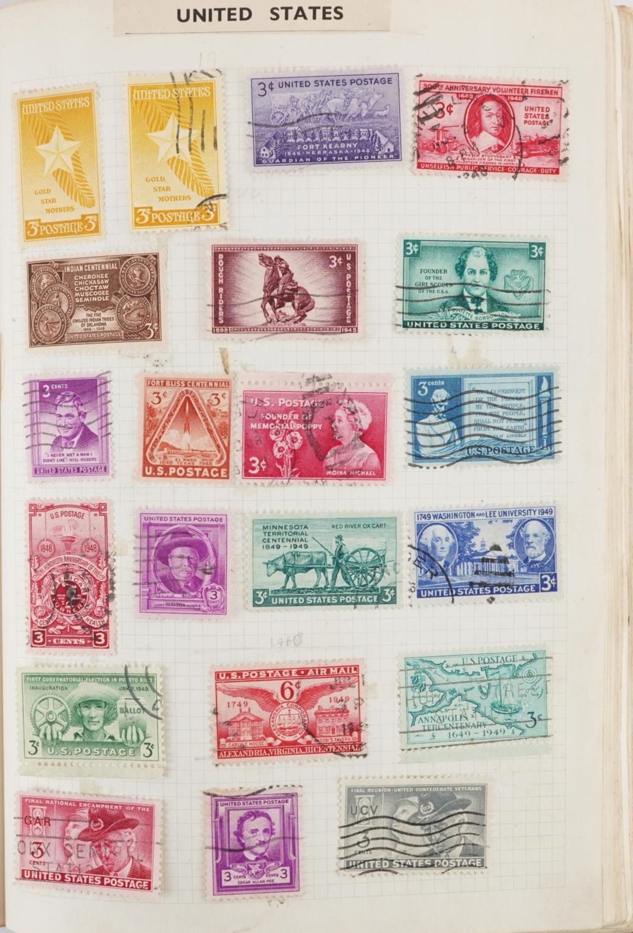 Collection of 19th century and later world stamps arranged in seven stock books and albums including - Image 24 of 39