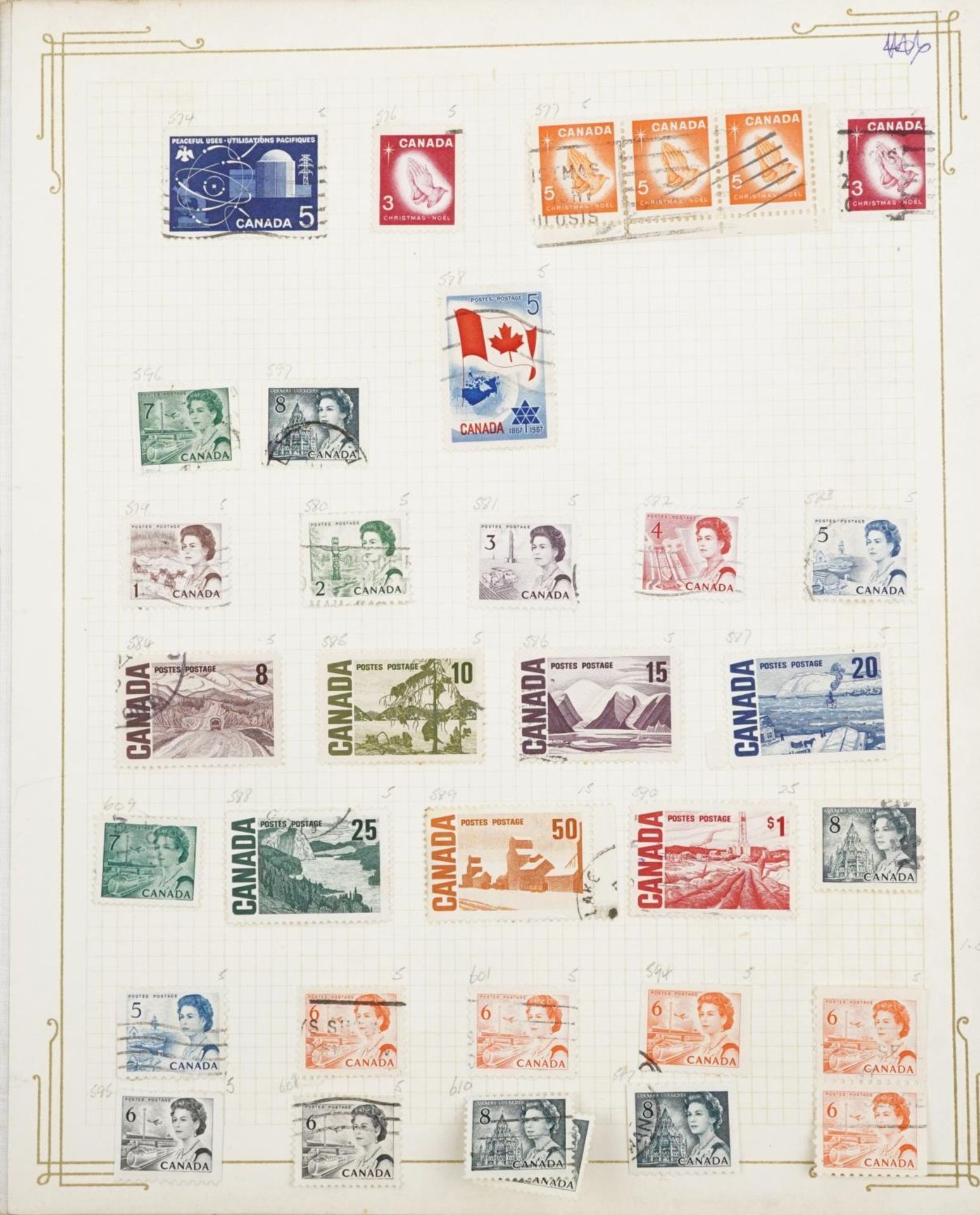 Collection of 19th century and later stamps arranged seven stock books and albums including - Image 14 of 19