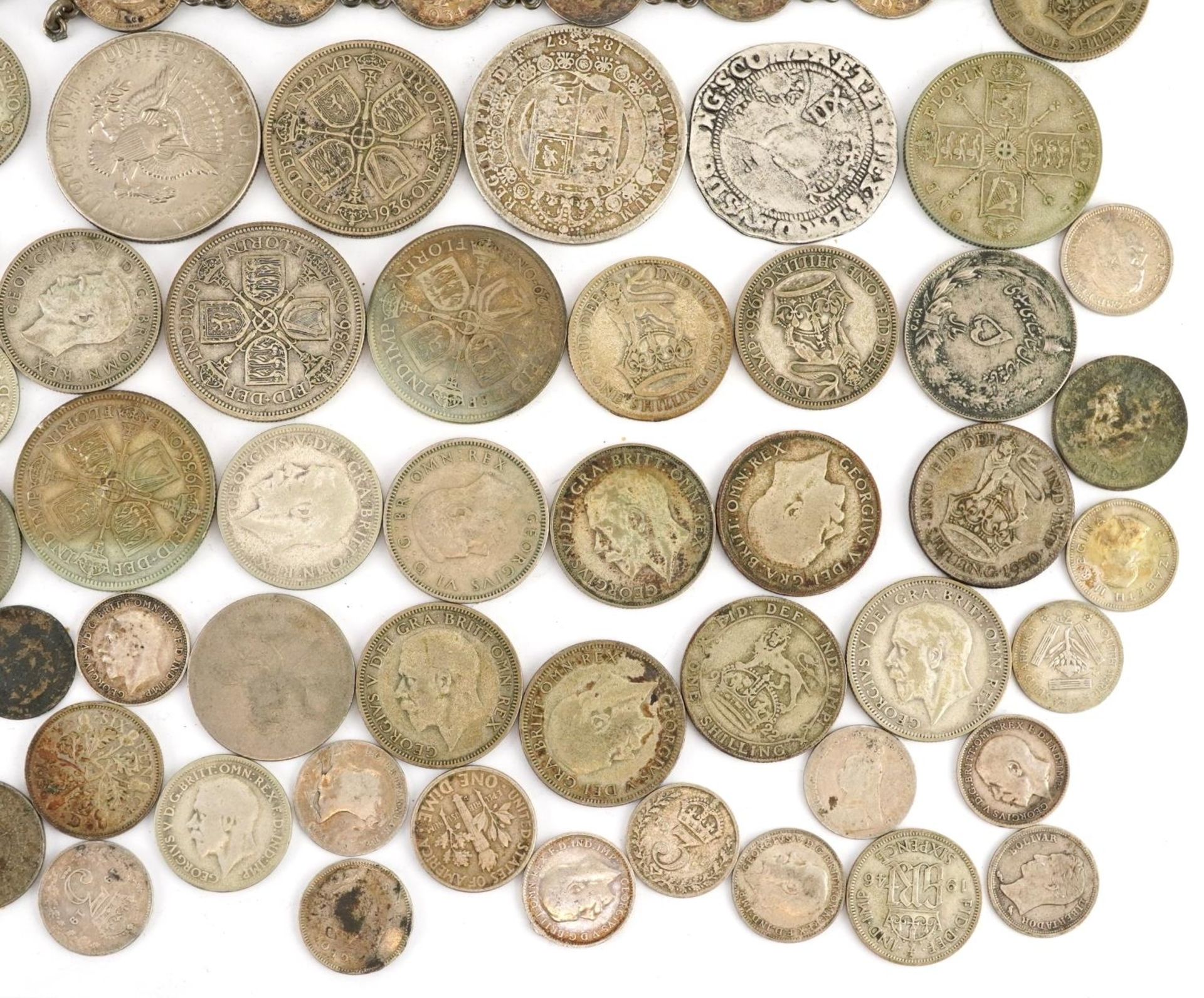 Collection of antique and later British and world coinage including pre 1947 examples, 440g - Bild 5 aus 5