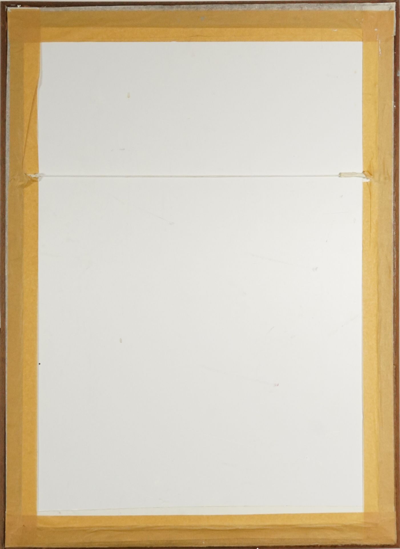 Clive Fredriksson - Side profile of a nude female, contemporary oil on board, framed, 74cm x 54cm - Bild 3 aus 3