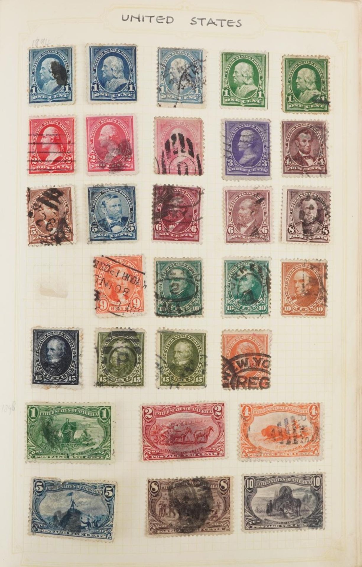 Collection of 19th century and later world stamps arranged in seven stock books and albums including - Image 9 of 39