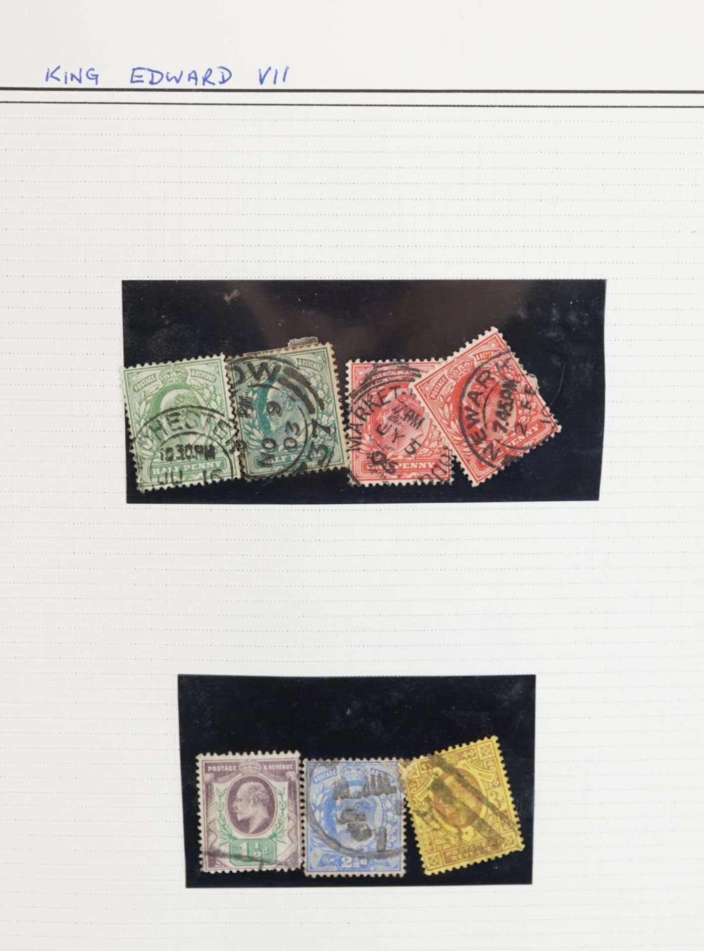 The Facile Philatelic album by Stanley Gibbons housing various Victorian and later stamps - Bild 9 aus 15
