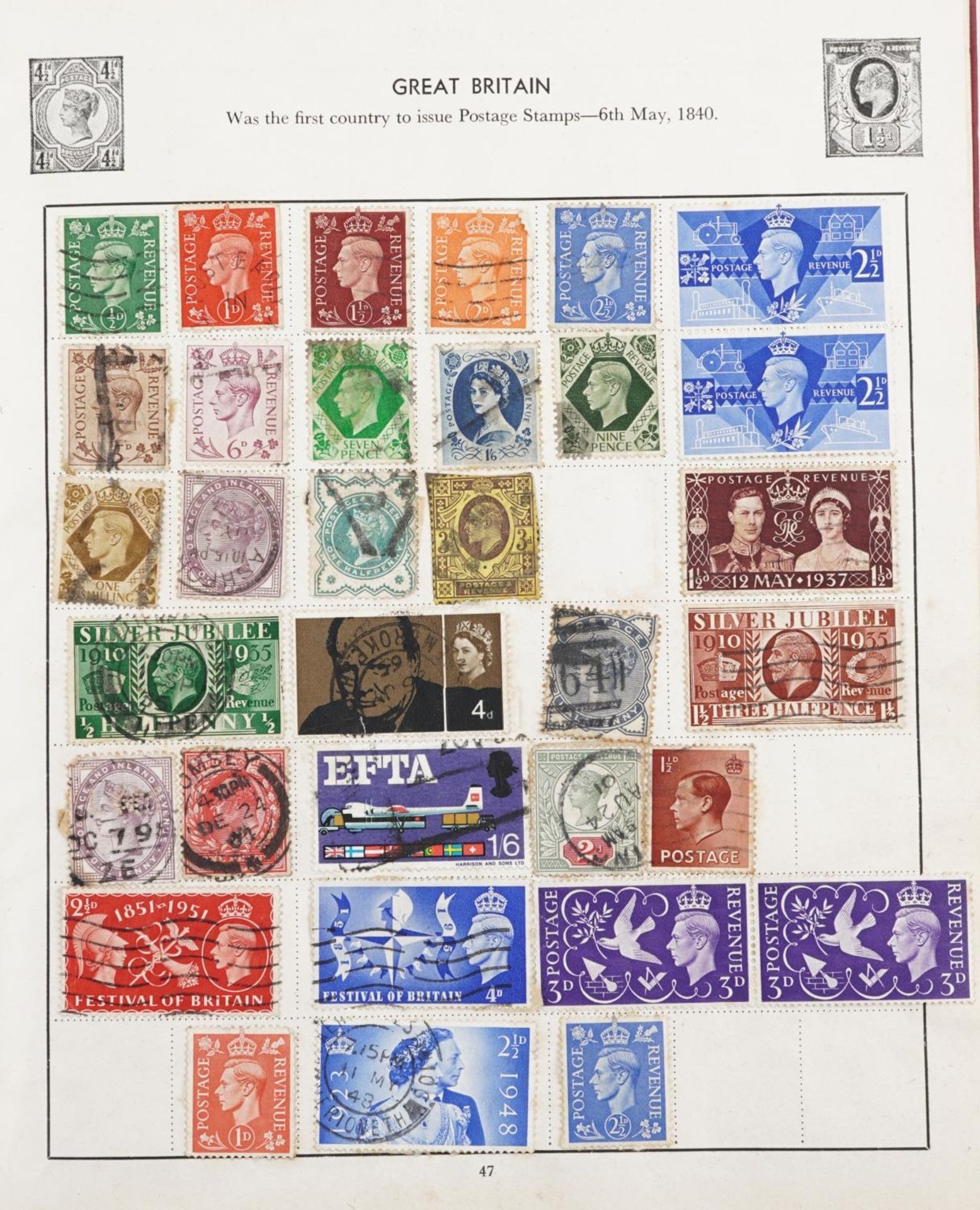 Collection of 19th century and later stamps arranged seven stock books and albums including - Image 7 of 21