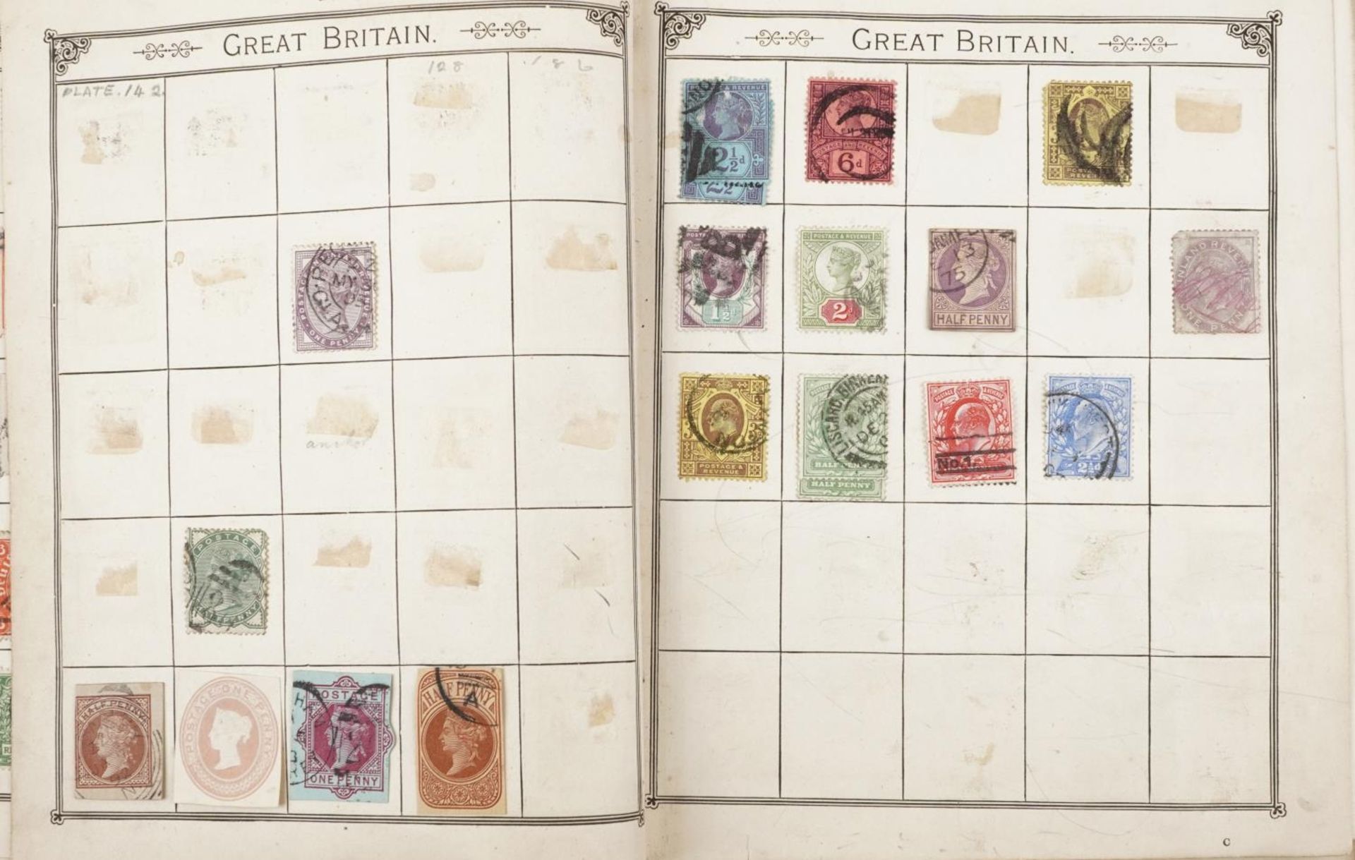 Collection of 19th century and later stamps arranged seven stock books and albums including - Image 7 of 16