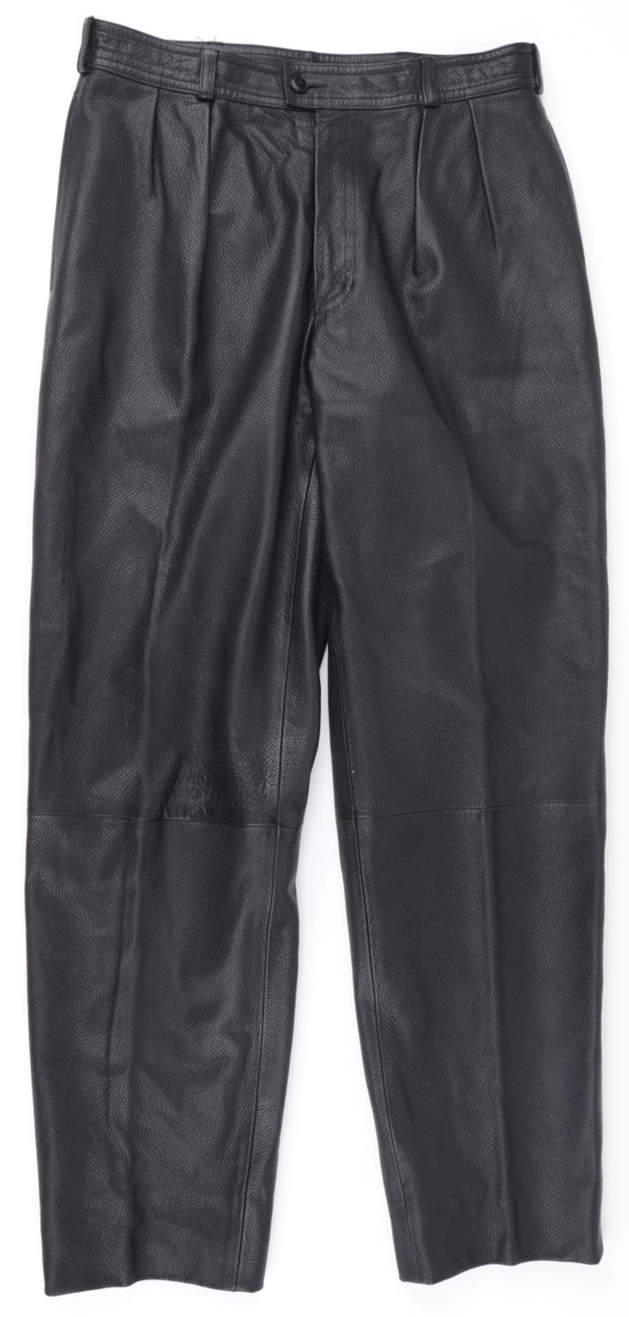 Yves Saint Laurent, Pair of vintage French Rive Gauche leather trousers, size 5