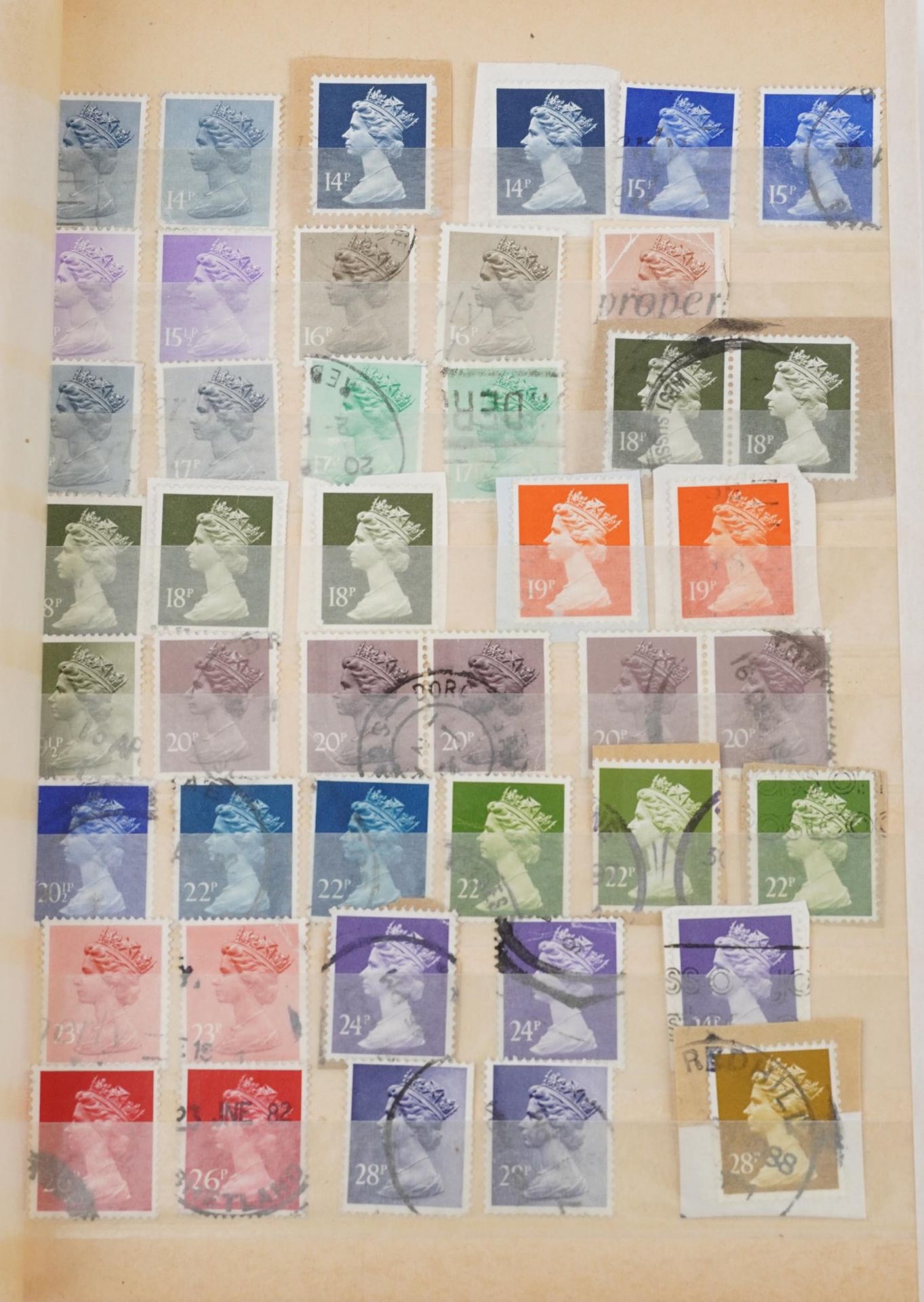 Collection of British and world stamps arranged in nine albums or stock books and an Australia's - Image 4 of 14