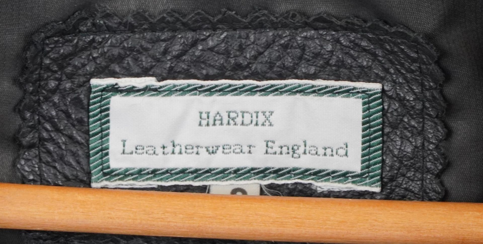 Gentlemen's Hardix full length leather coat, size Small - Bild 2 aus 3