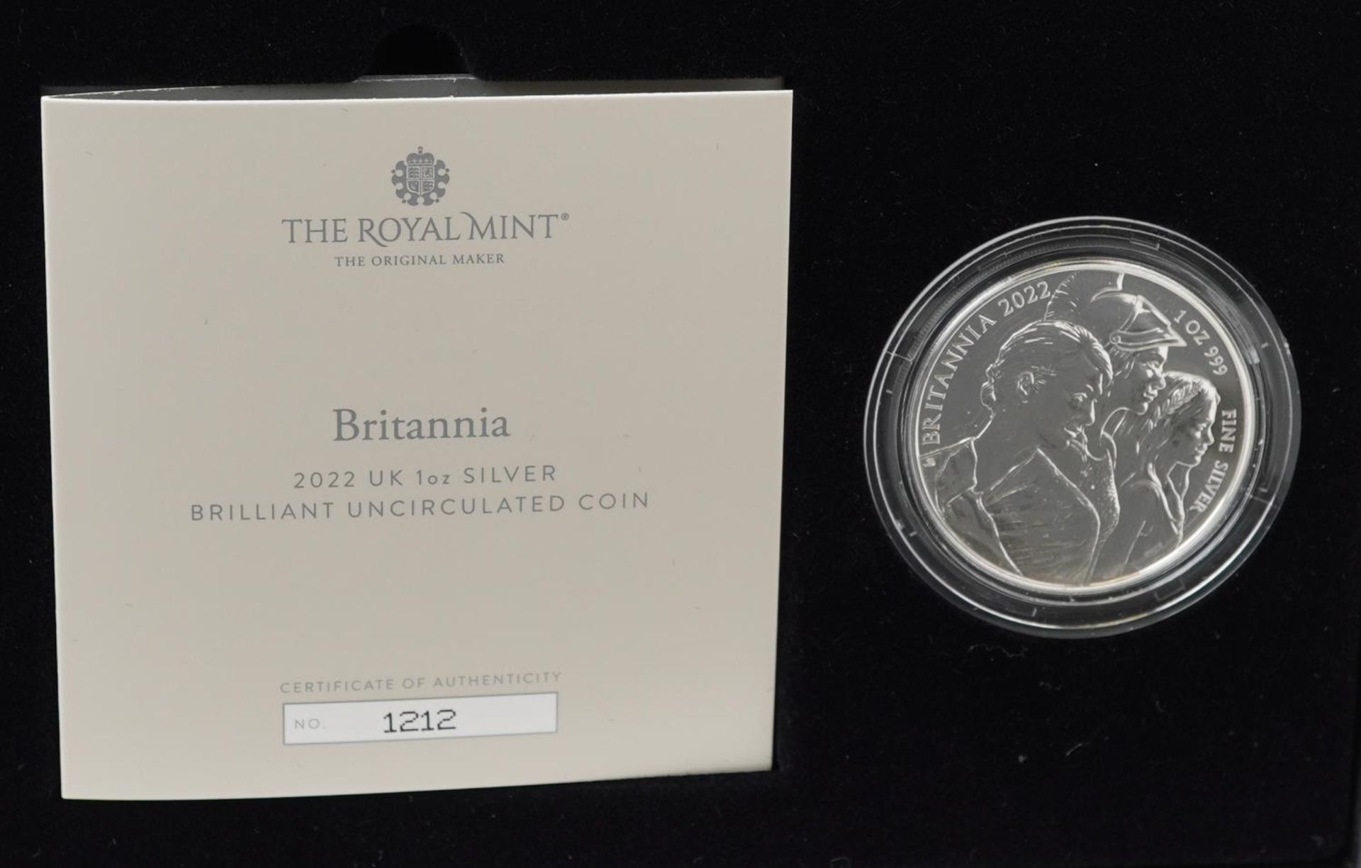 United Kingdom coinage by The Royal Mint comprising 2022 Britannia one ounce uncirculated coin, 2023 - Bild 3 aus 4