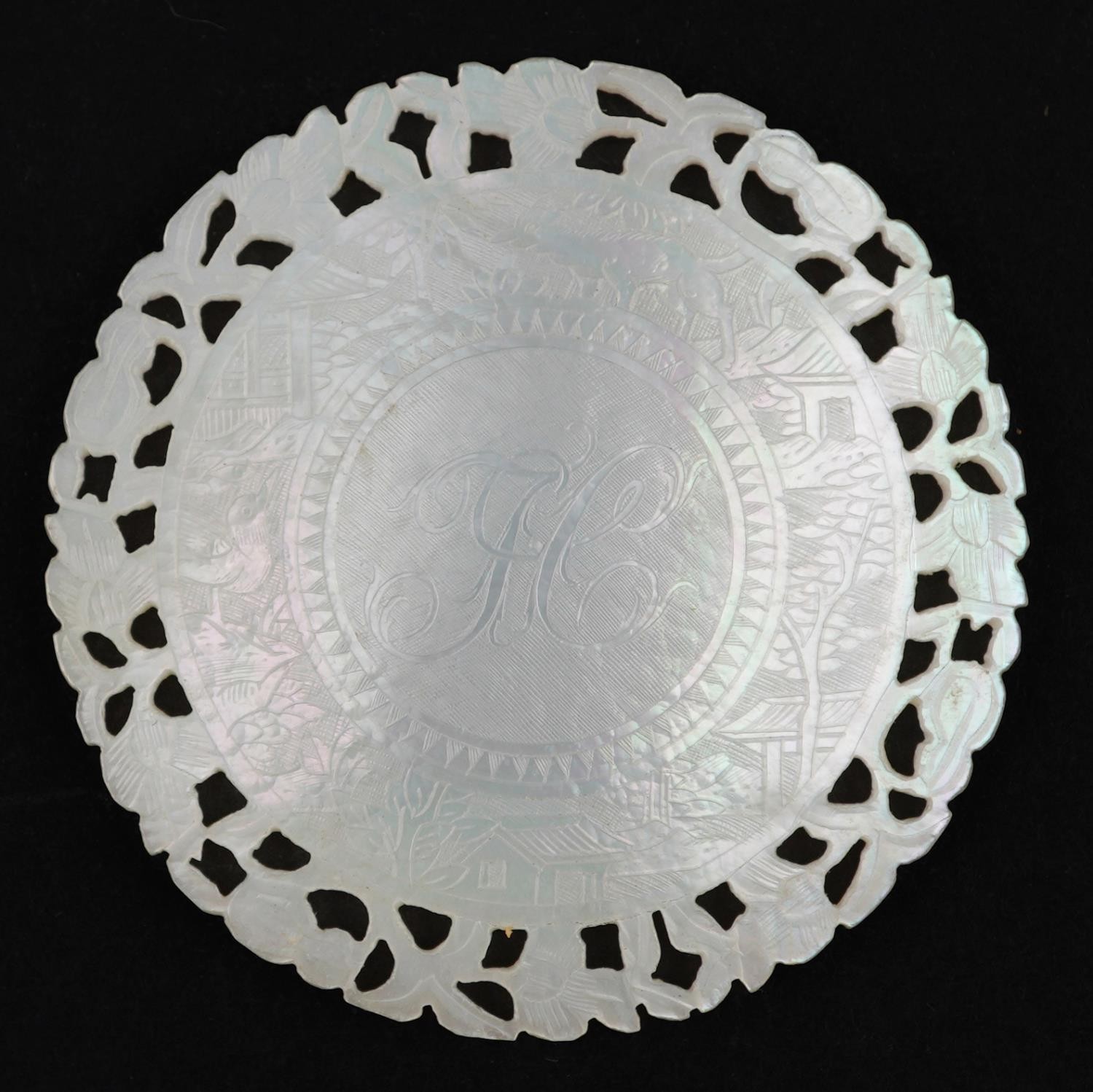 Good collection of Chinese Canton mother of pearl gaming counters including examples finely and - Image 15 of 19