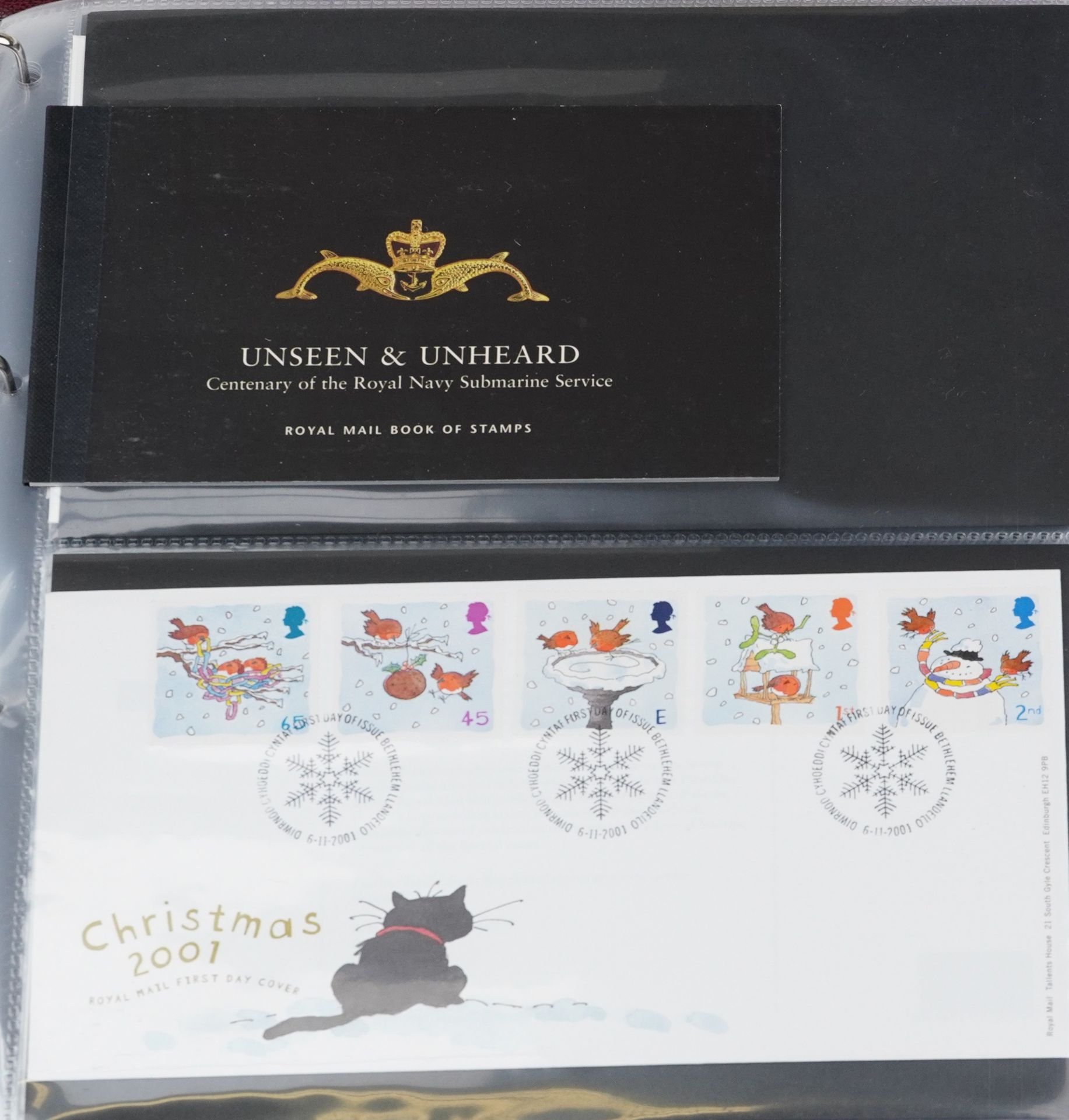 Collection of British mint stamps, booklets and first day covers arranged in three albums - Bild 3 aus 16