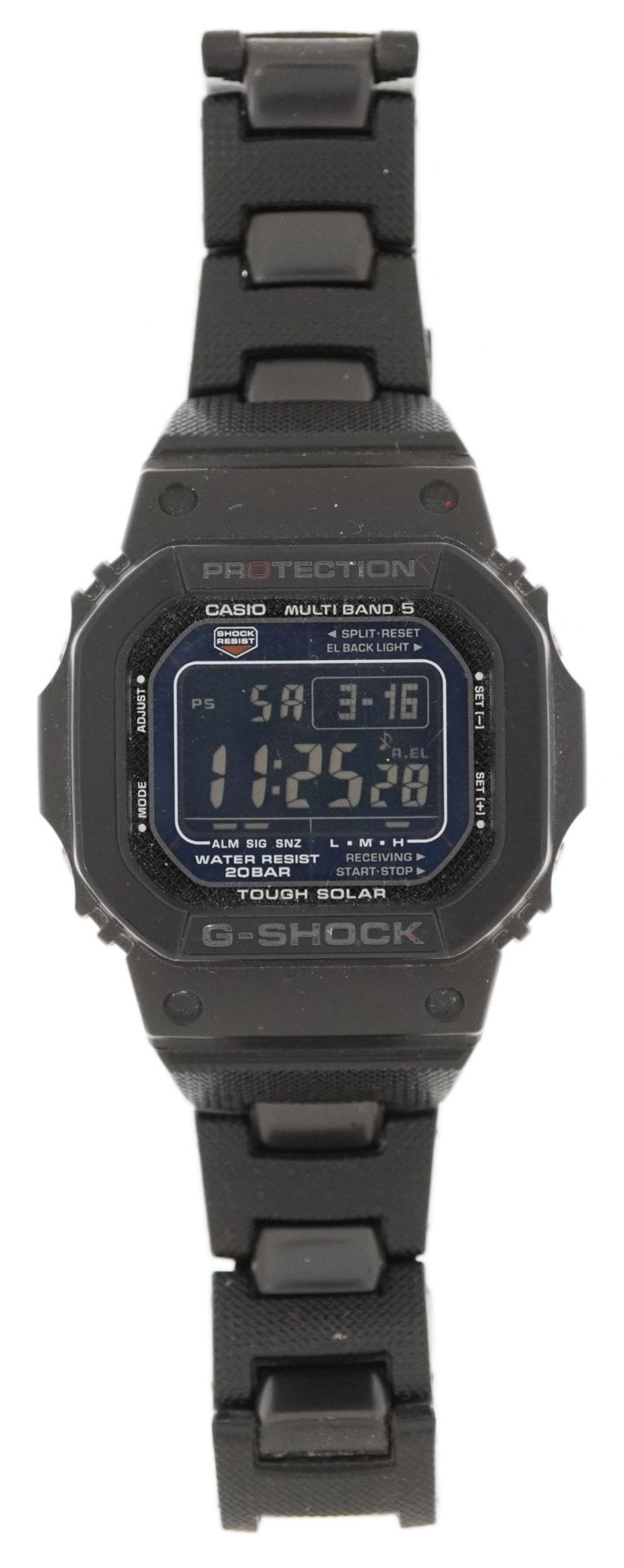 Casio, gentlemen's Casio G-Shock Multi-band 5 solar wristwatch, model 3063, with box, paperwork - Bild 2 aus 7