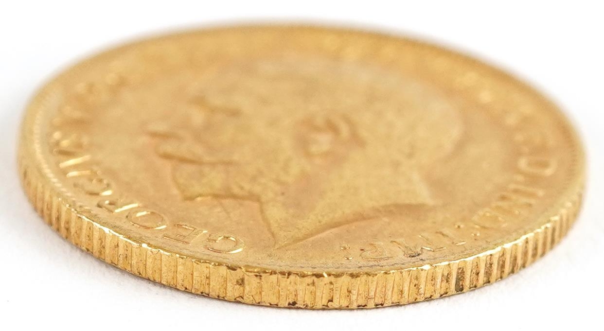 George V 1914 gold sovereign - Image 3 of 3