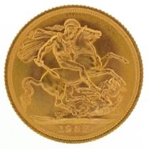 Elizabeth II 1968 gold sovereign