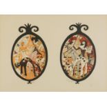 Dany Lartigue - Theatrical Performers, pencil signed print in colour, limited edition 27/100,