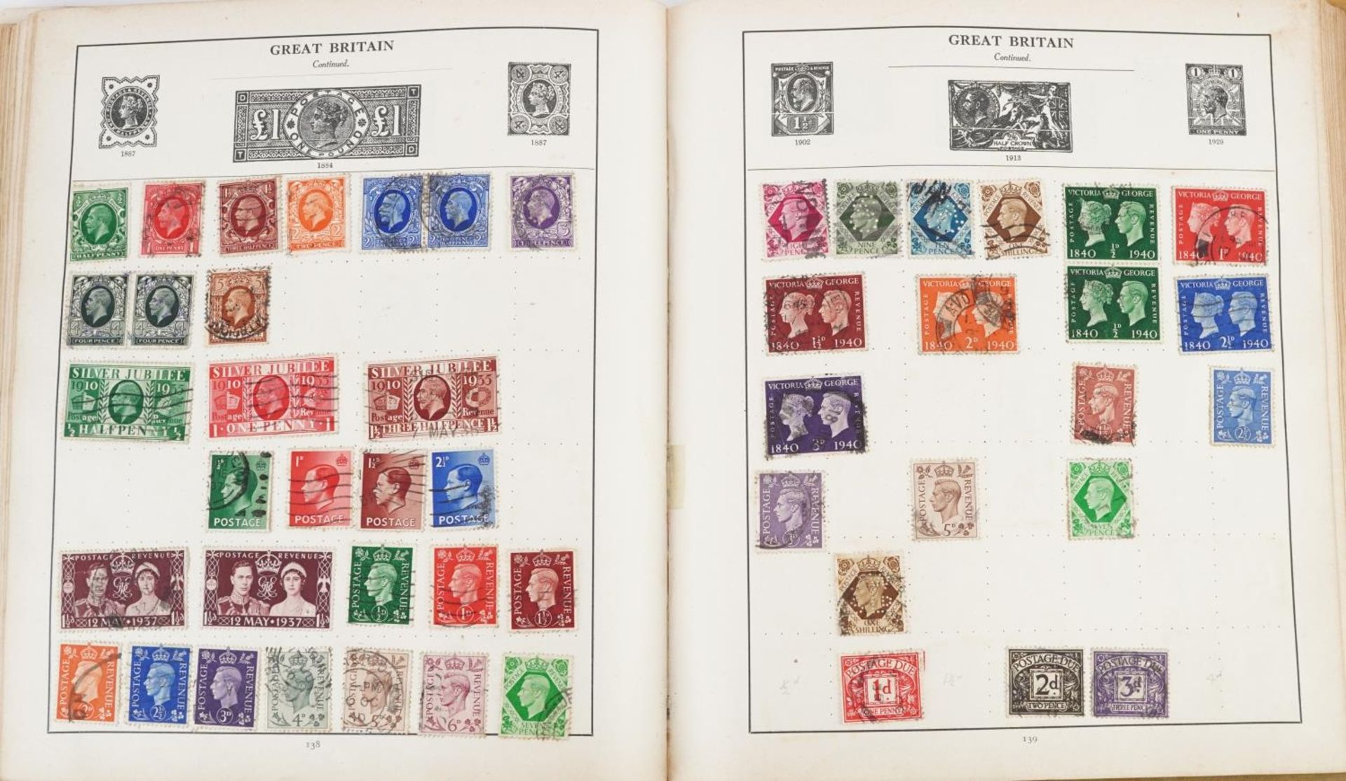 Collection of 19th century and later stamps arranged seven stock books and albums including - Bild 14 aus 26