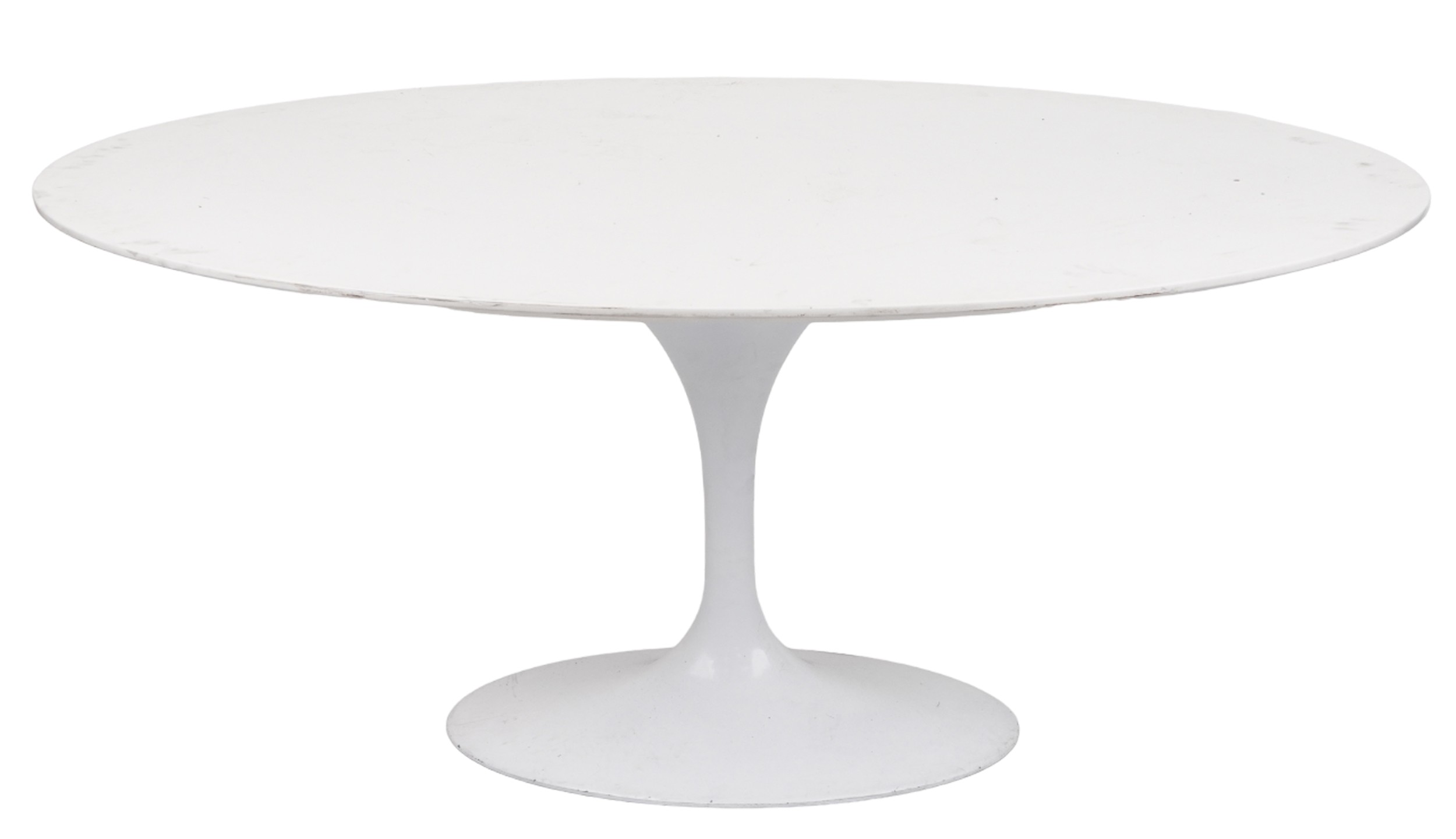 Eero Saarinen design contemporary tulip dining table, 75cm H x 170cm W x 110cm D - Image 3 of 3