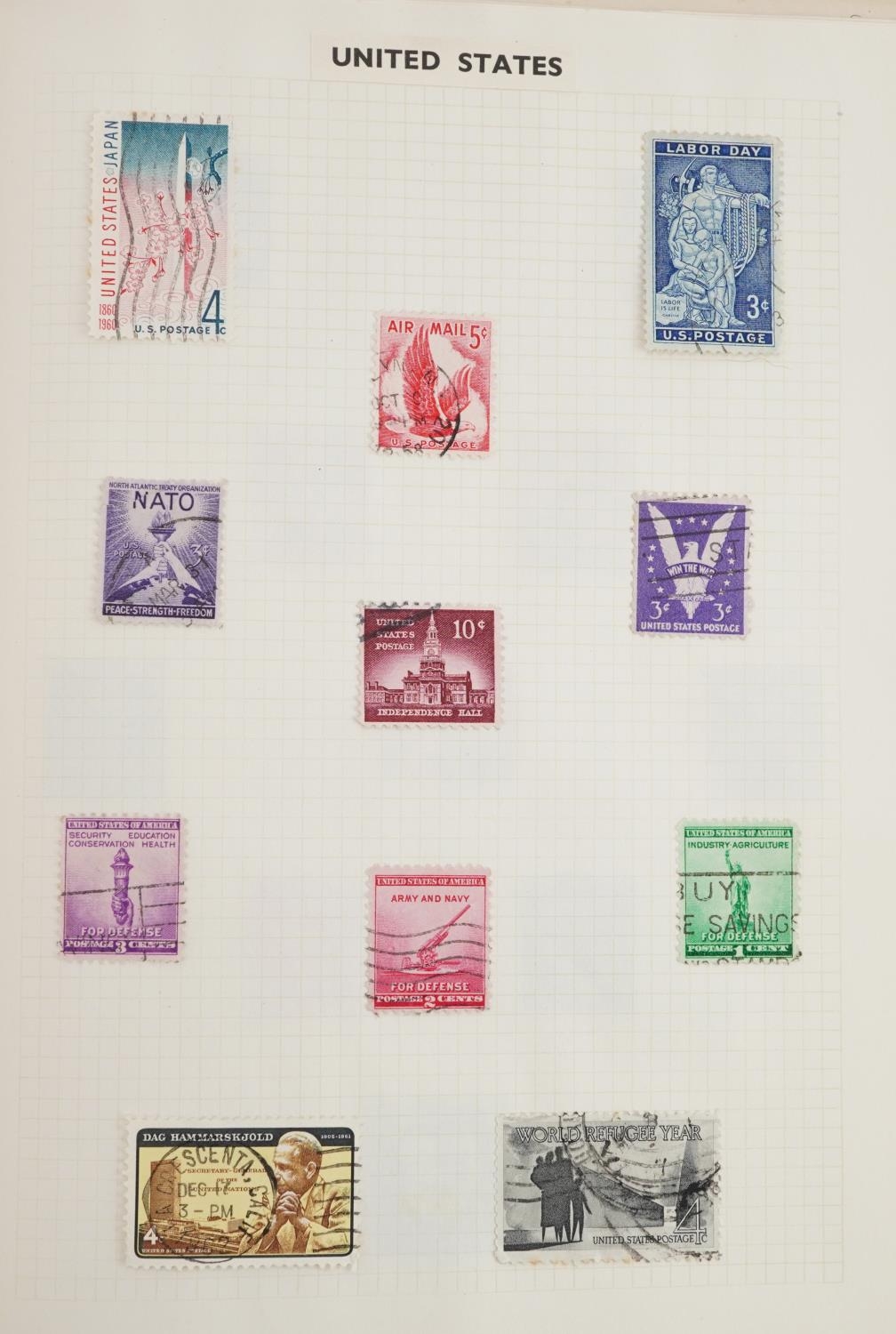 Collection of 19th century and later stamps arranged seven stock books and albums including - Image 8 of 26