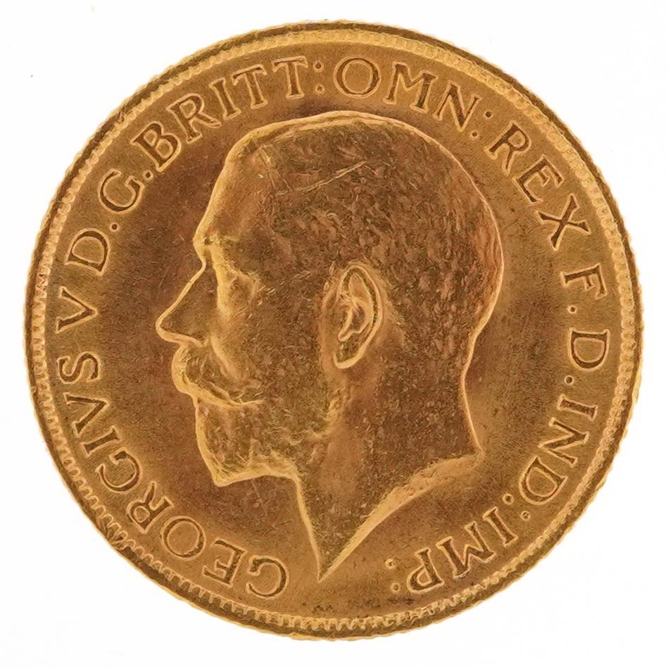 George V 1914 gold sovereign - Image 2 of 3