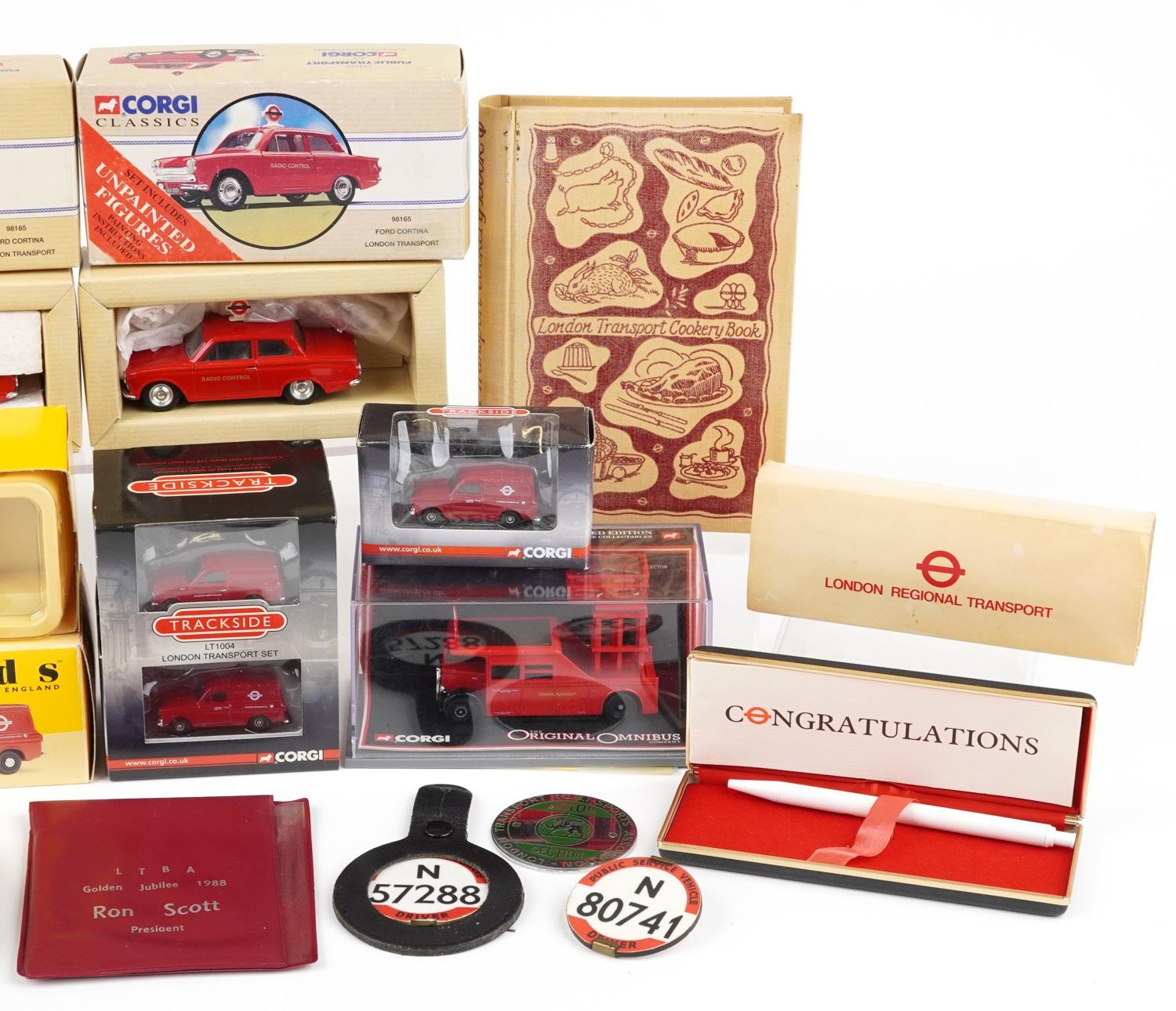 Automobilia interest London Transport collectables including Vanguards and Corgi diecast vehicles, - Image 3 of 3