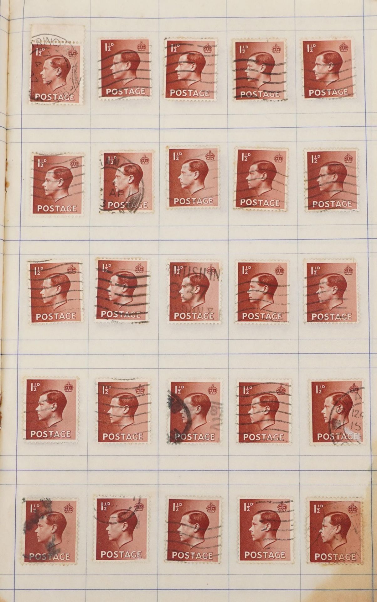 Extensive collection of British and world stamps, predominantly arranged on sheets, including China - Bild 14 aus 14