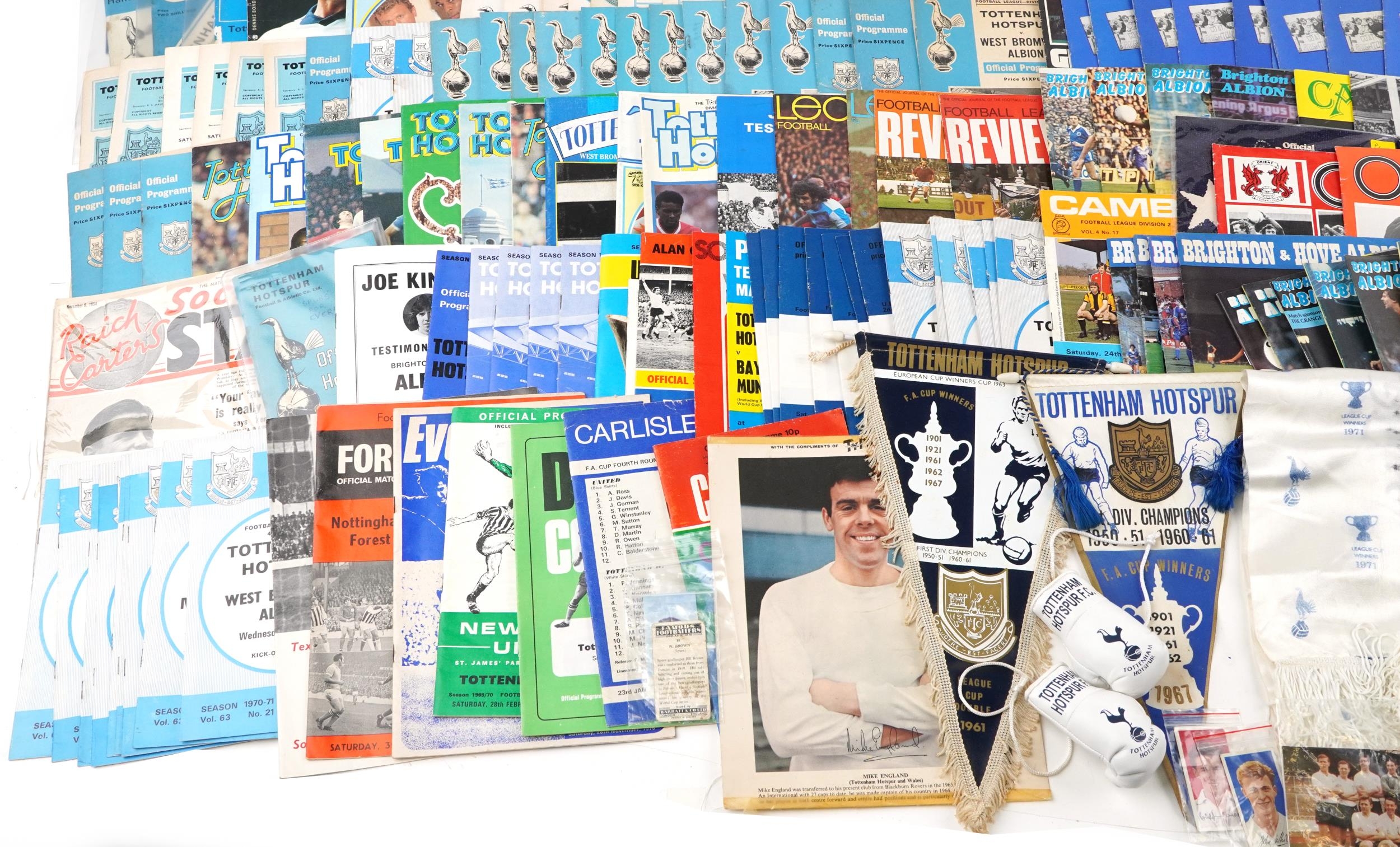 Large collection of 1960s and later sporting interest football memorabilia, predominantly - Image 4 of 5