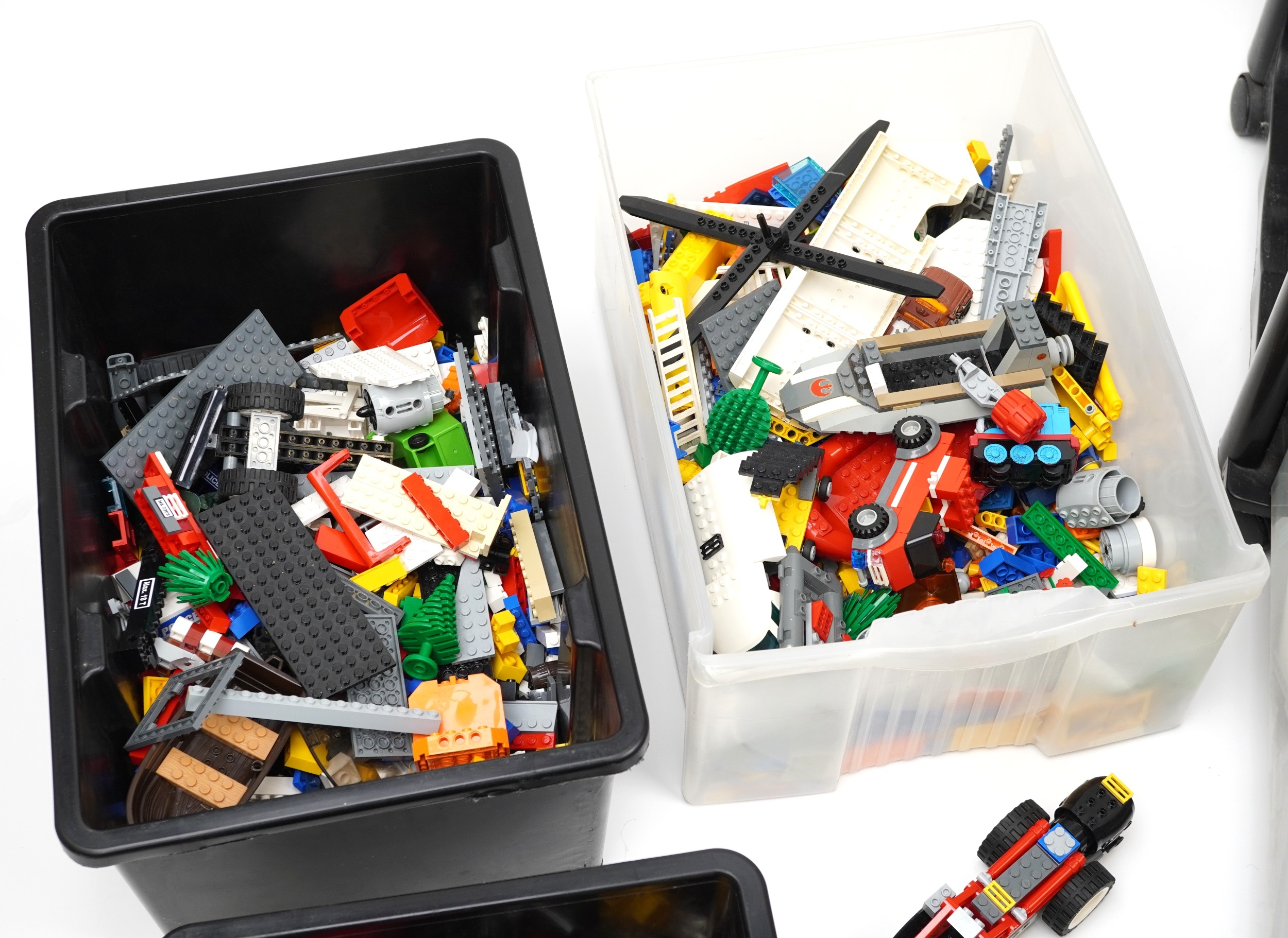 Extensive collection of vintage and later Lego, accessories and instruction booklets, some