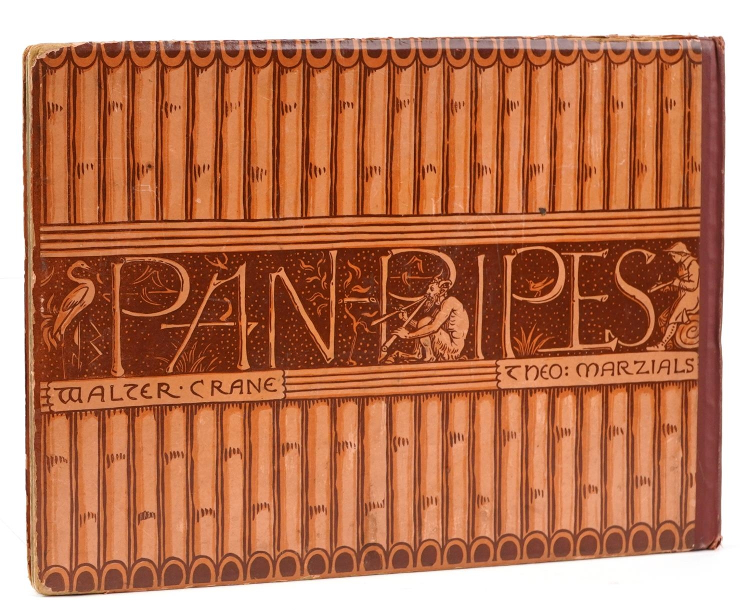 Pan Pipes, hardback book by Walter Crane published London George Routledge & Sons 1883 - Image 4 of 4