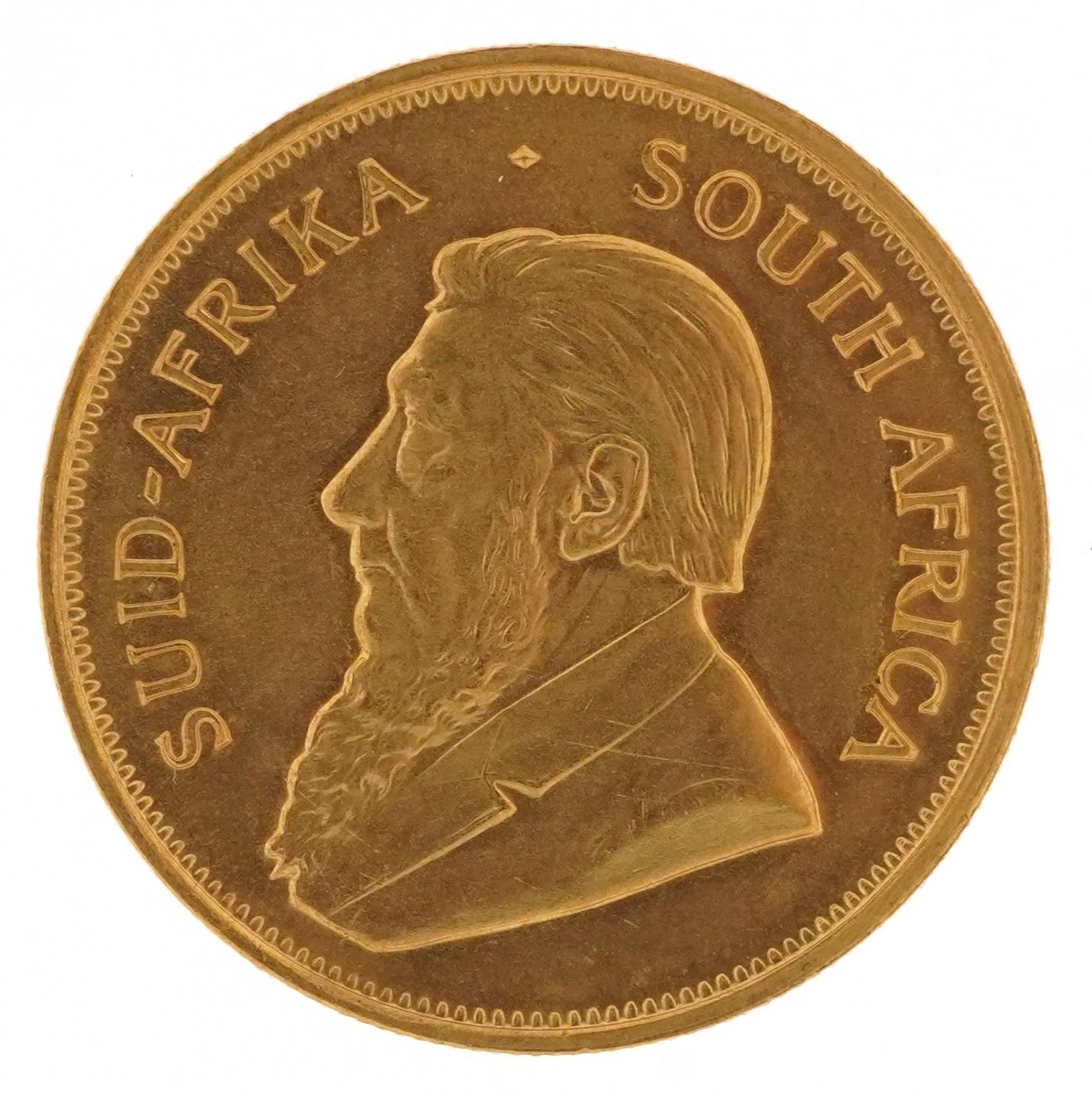 South African 1974 one ounce fine gold krugerrand - Bild 2 aus 3