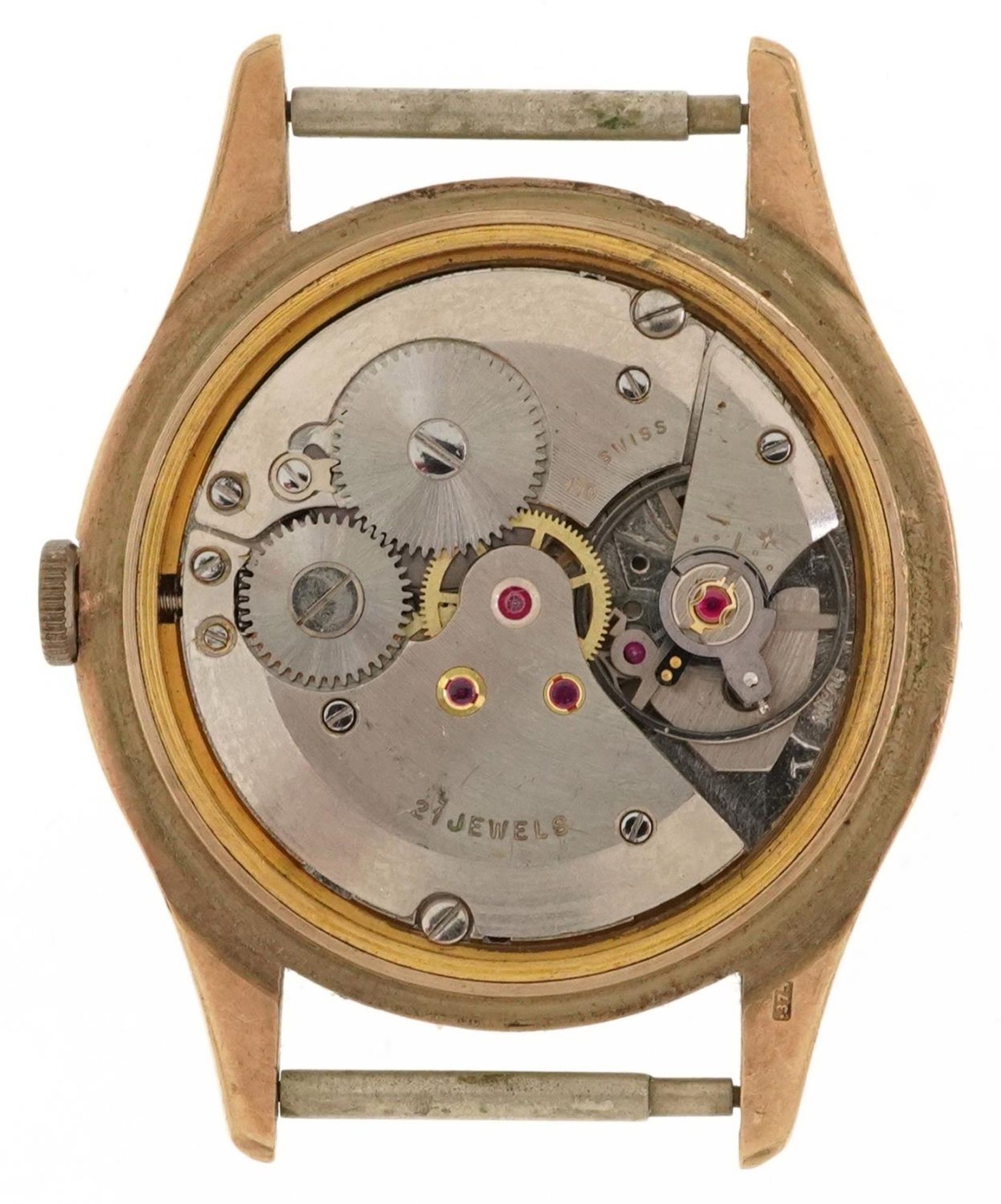 Rotary, gentlemen's 9ct gold manual wind wristwatch, 33mm in diameter, 24.8g - Bild 3 aus 5