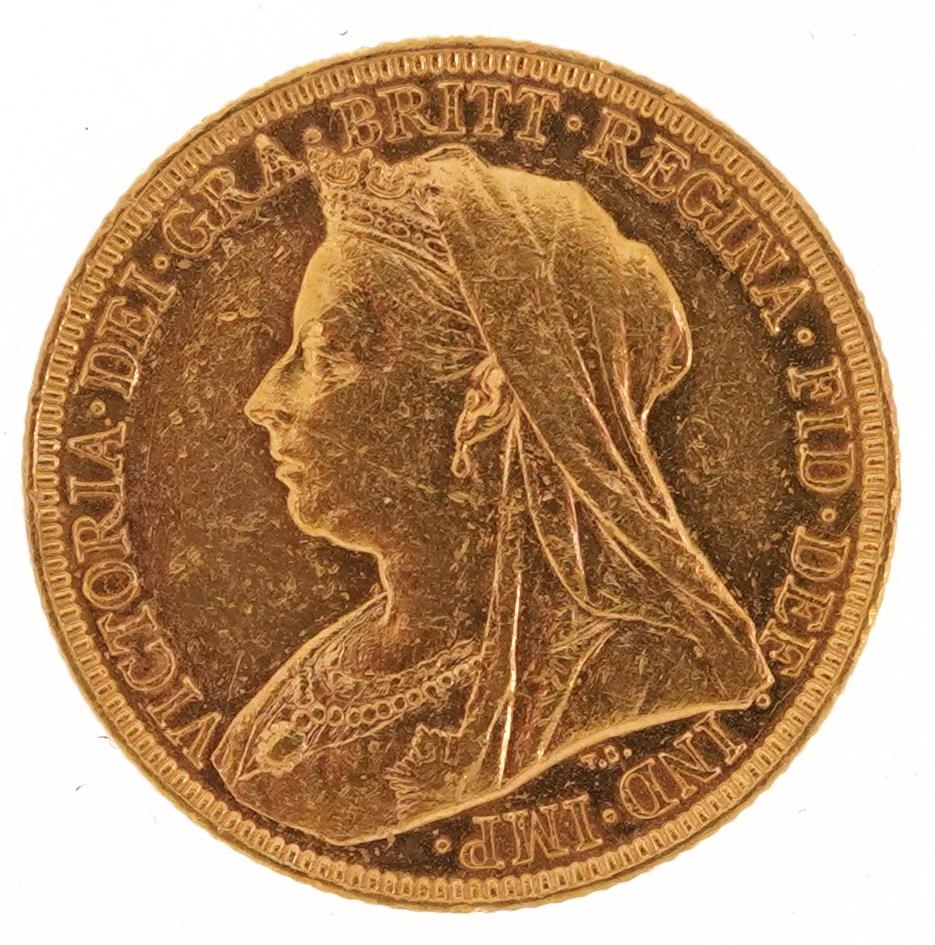 Queen Victoria 1896 gold sovereign, Melbourne Mint - Image 2 of 3
