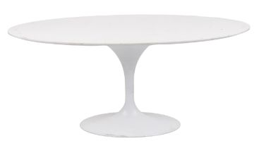 Eero Saarinen design contemporary tulip dining table, 75cm H x 170cm W x 110cm D