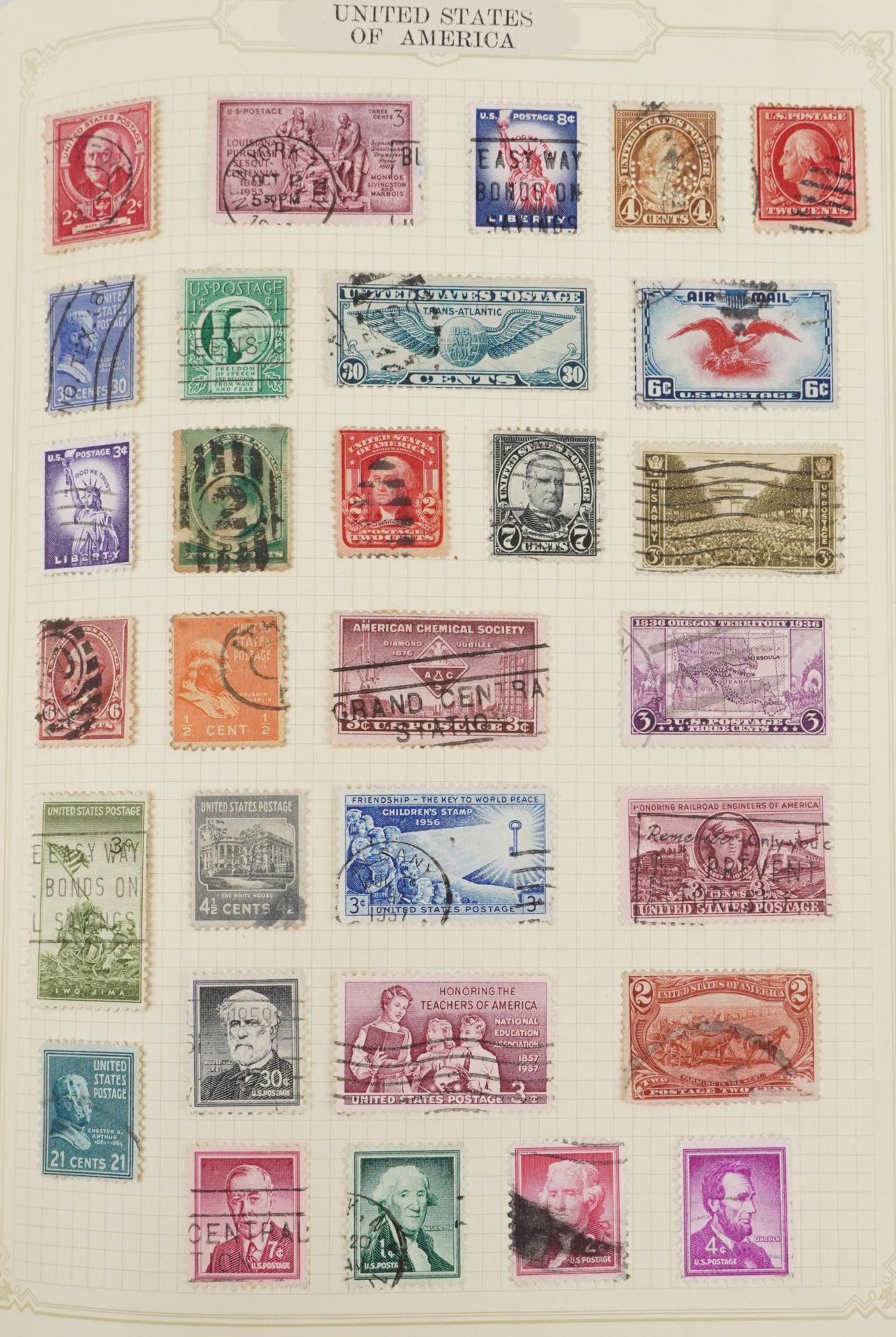 Collection of European and Commonwealth stamps arranged in two albums including Germany and France - Image 10 of 12