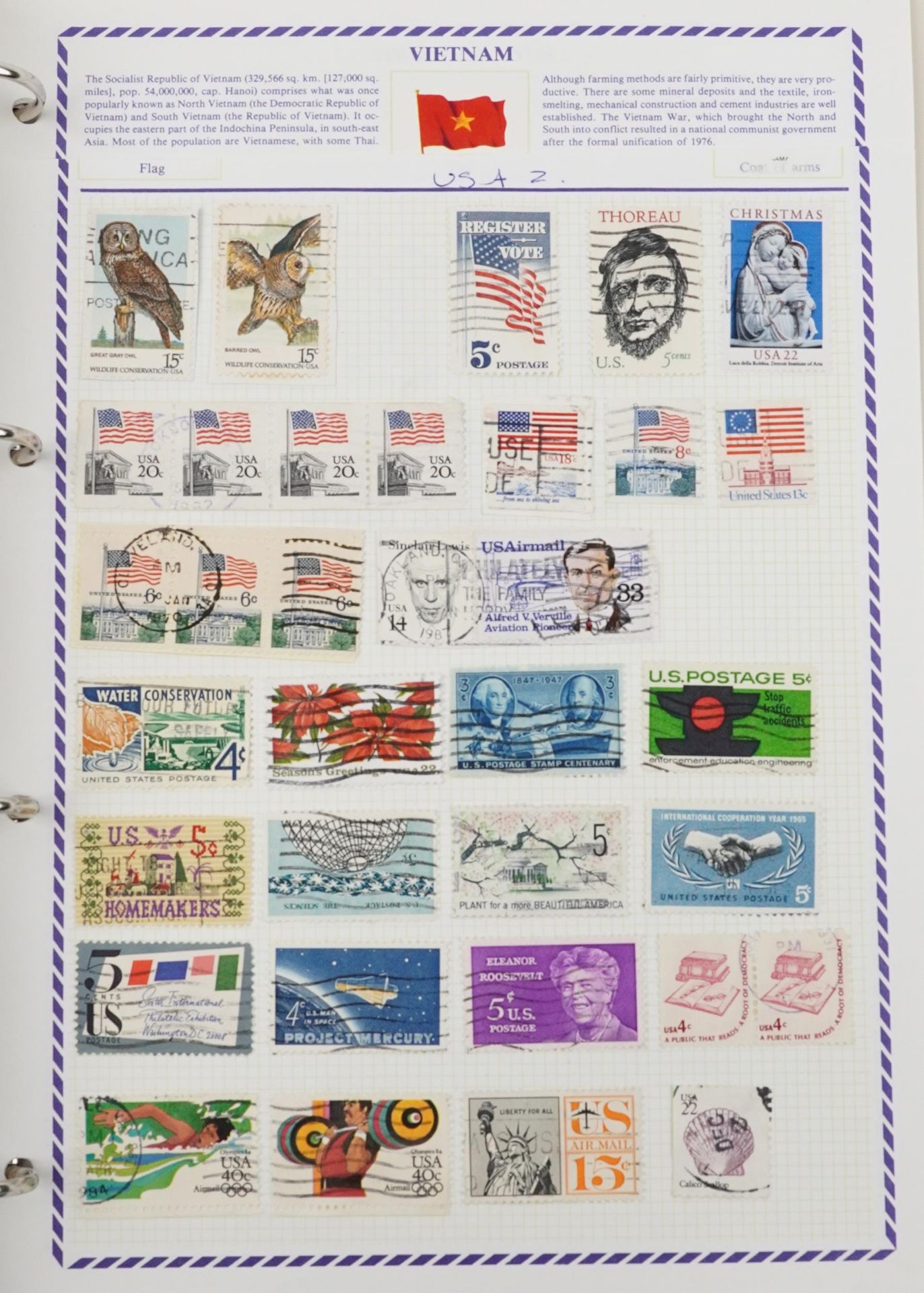 Collection of British and world stamps arranged in nine albums or stock books and an Australia's - Image 13 of 14