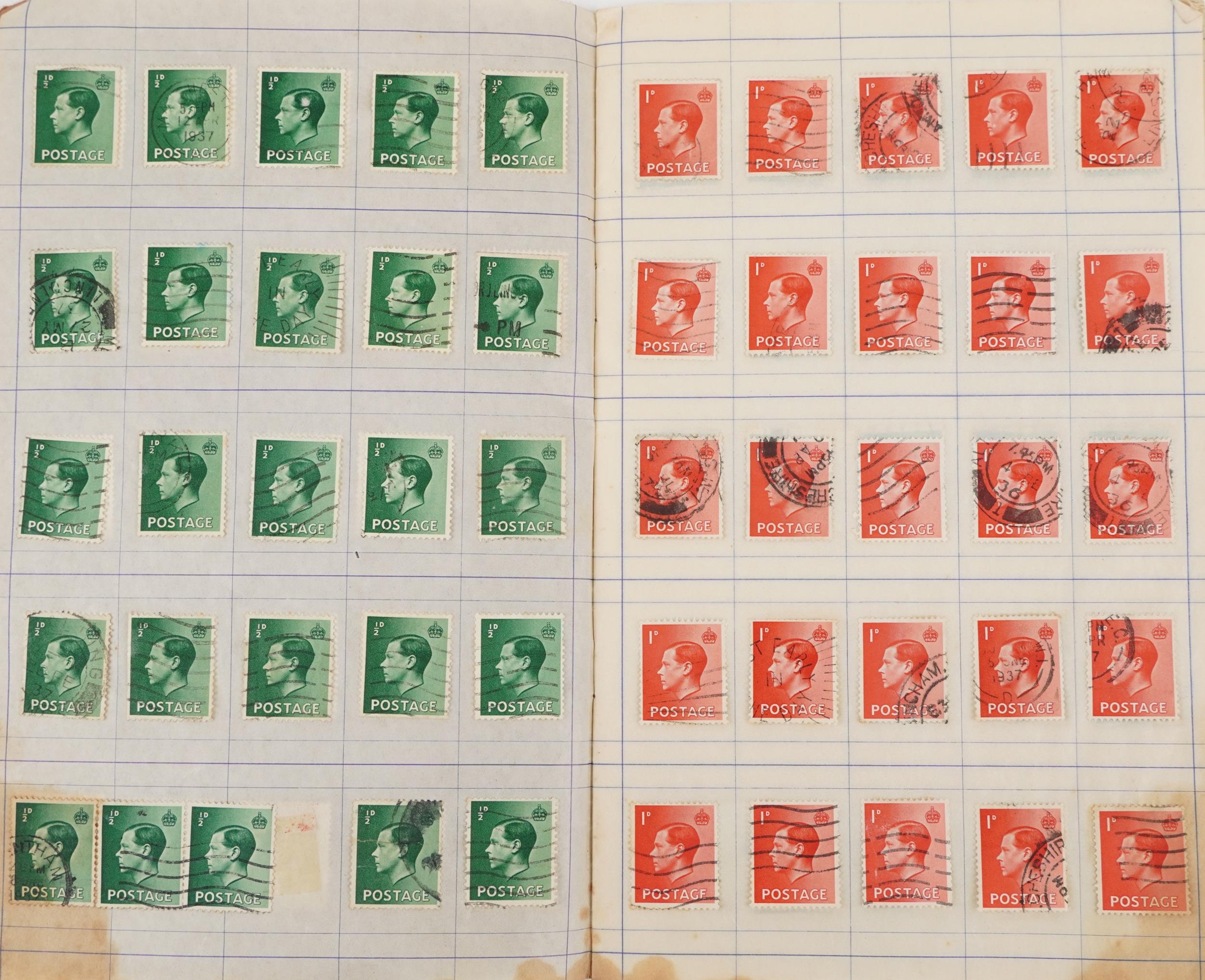 Extensive collection of British and world stamps, predominantly arranged on sheets, including China - Image 12 of 14