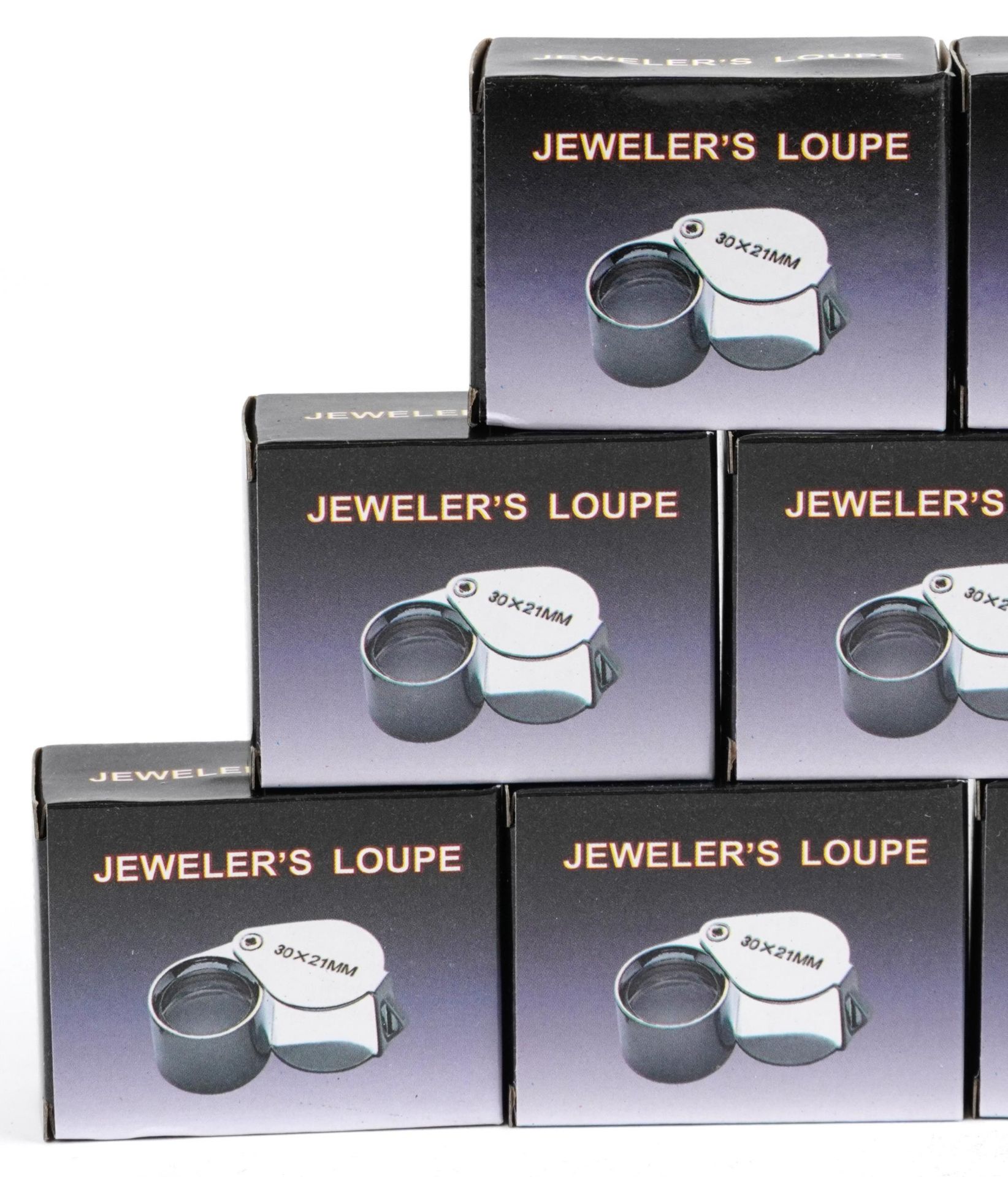 Collection of as new Triplet 30 x 21mm jeweller's loupes with boxes - Bild 2 aus 3