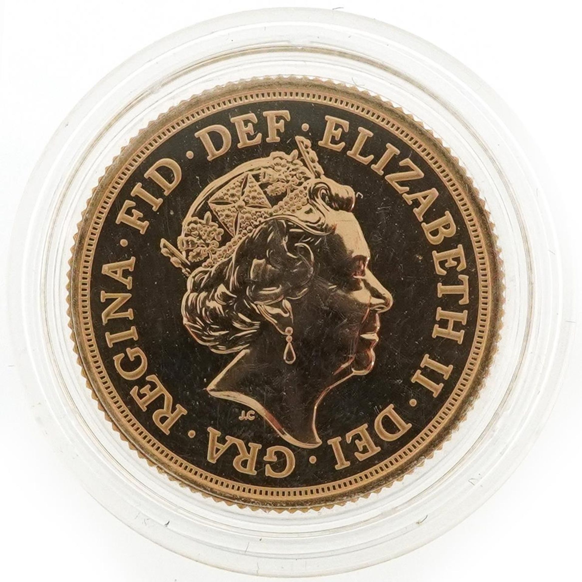 Elizabeth II 2016 gold sovereign - Bild 2 aus 2
