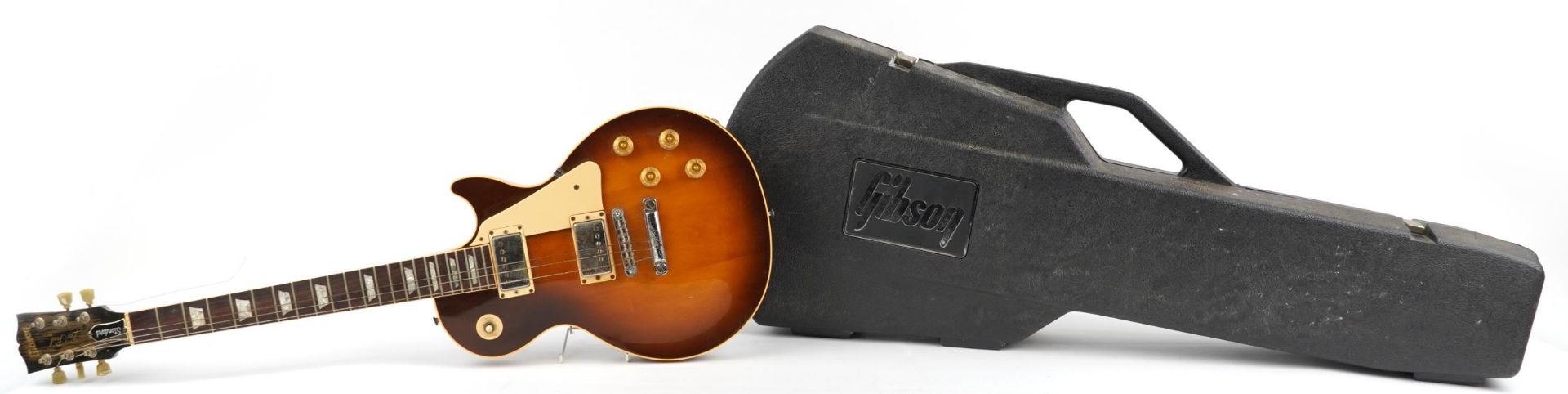 1980s Gibson Les Paul six string electric guitar with Gibson protective case, serial number - Bild 3 aus 10