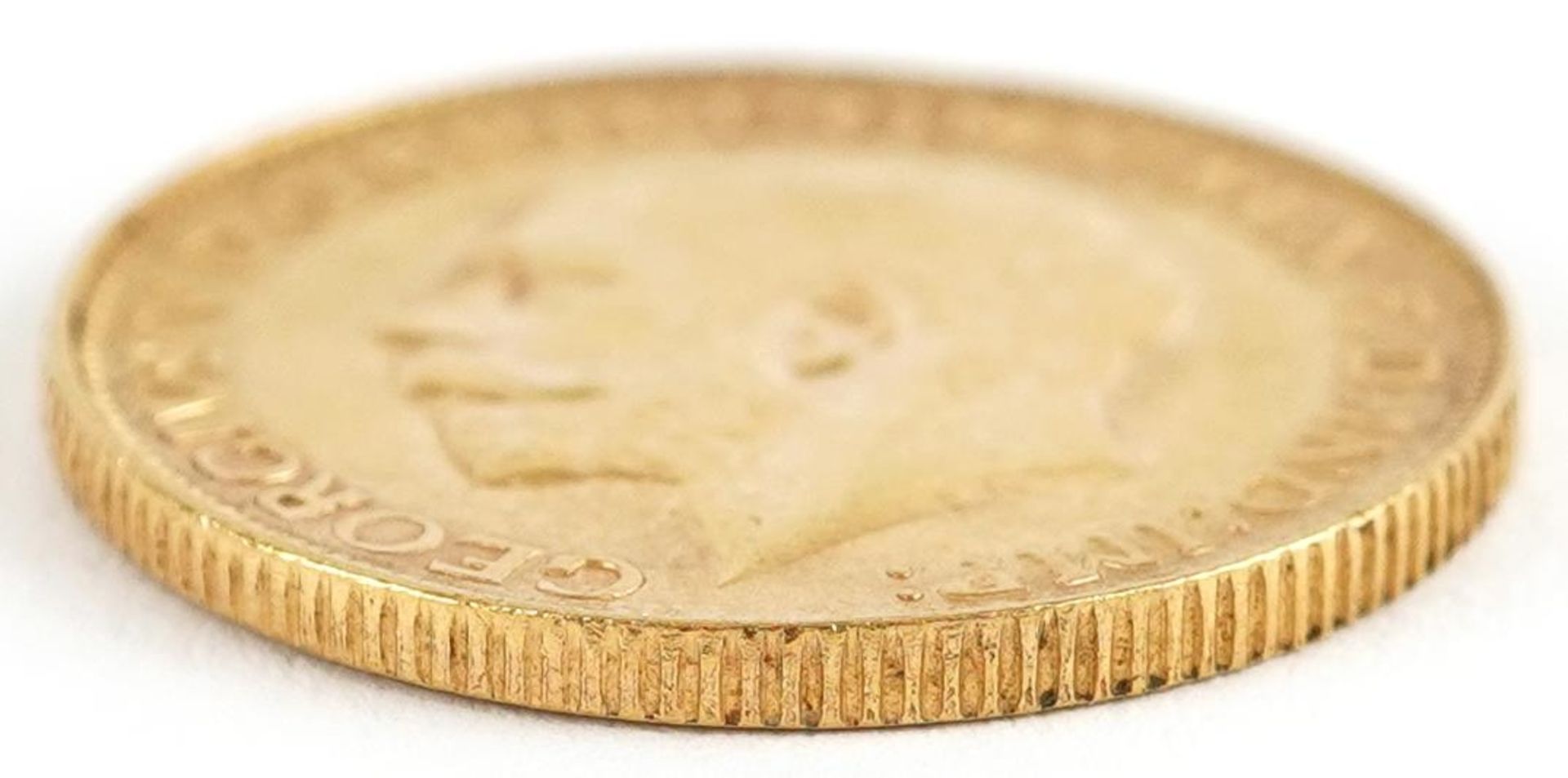 George V 1925 gold sovereign, South Africa Mint - Bild 3 aus 3