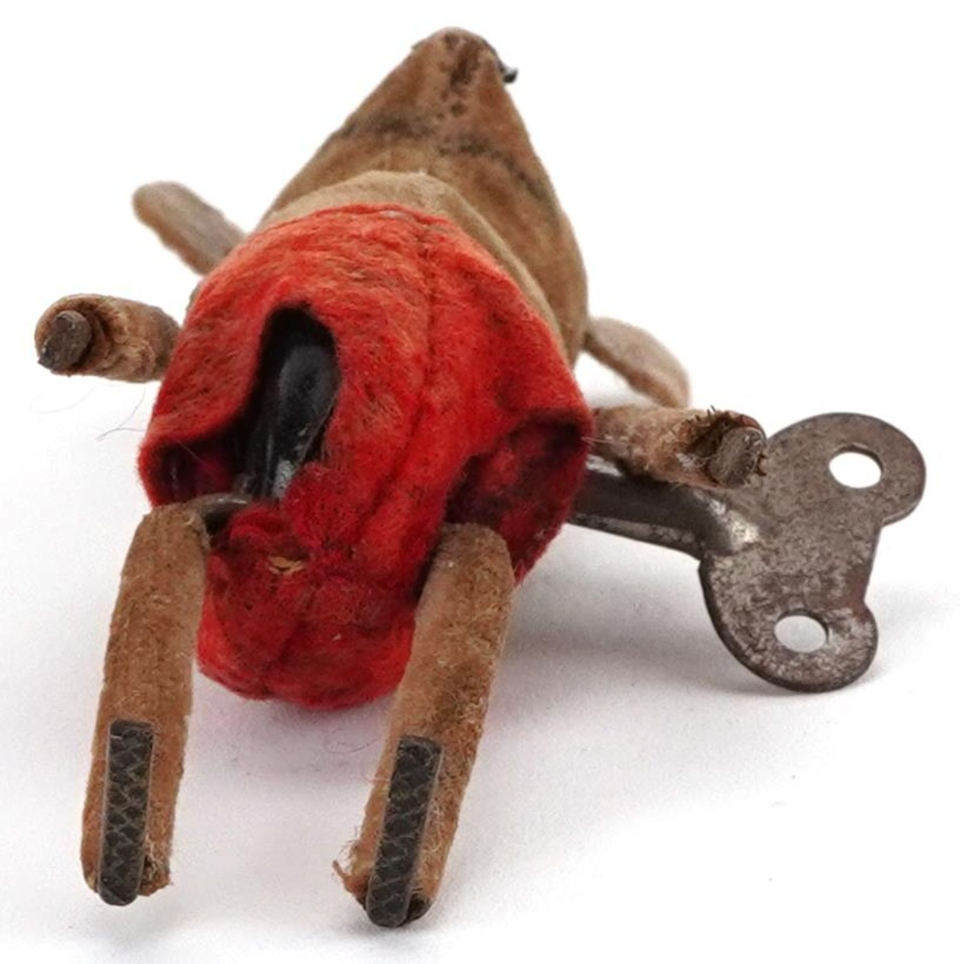Early 20th century wind up clockwork mouse, possibly German, 10cm high - Image 3 of 3