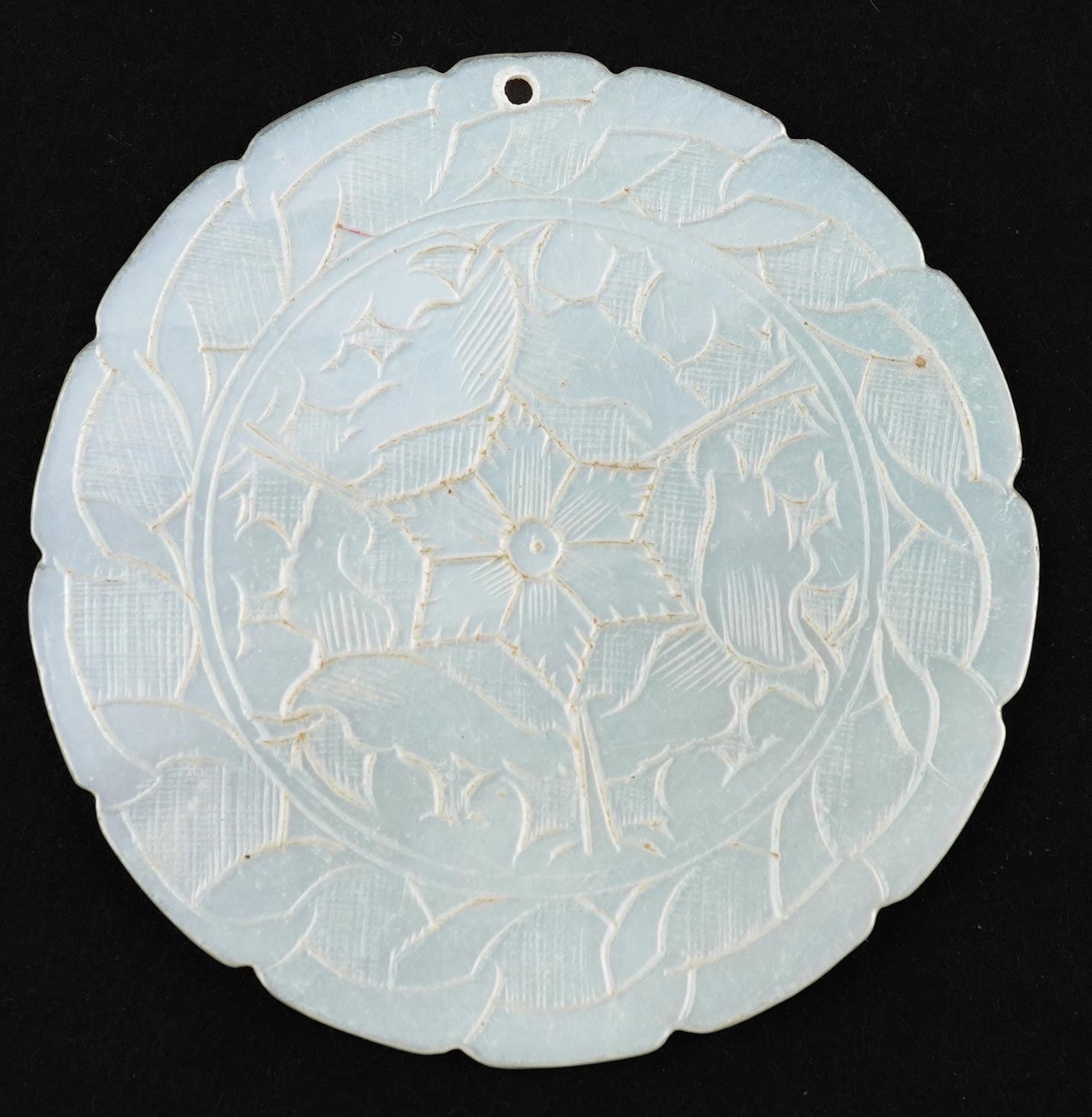 Good collection of Chinese Canton mother of pearl gaming counters carved with figures and flowers, - Image 24 of 30